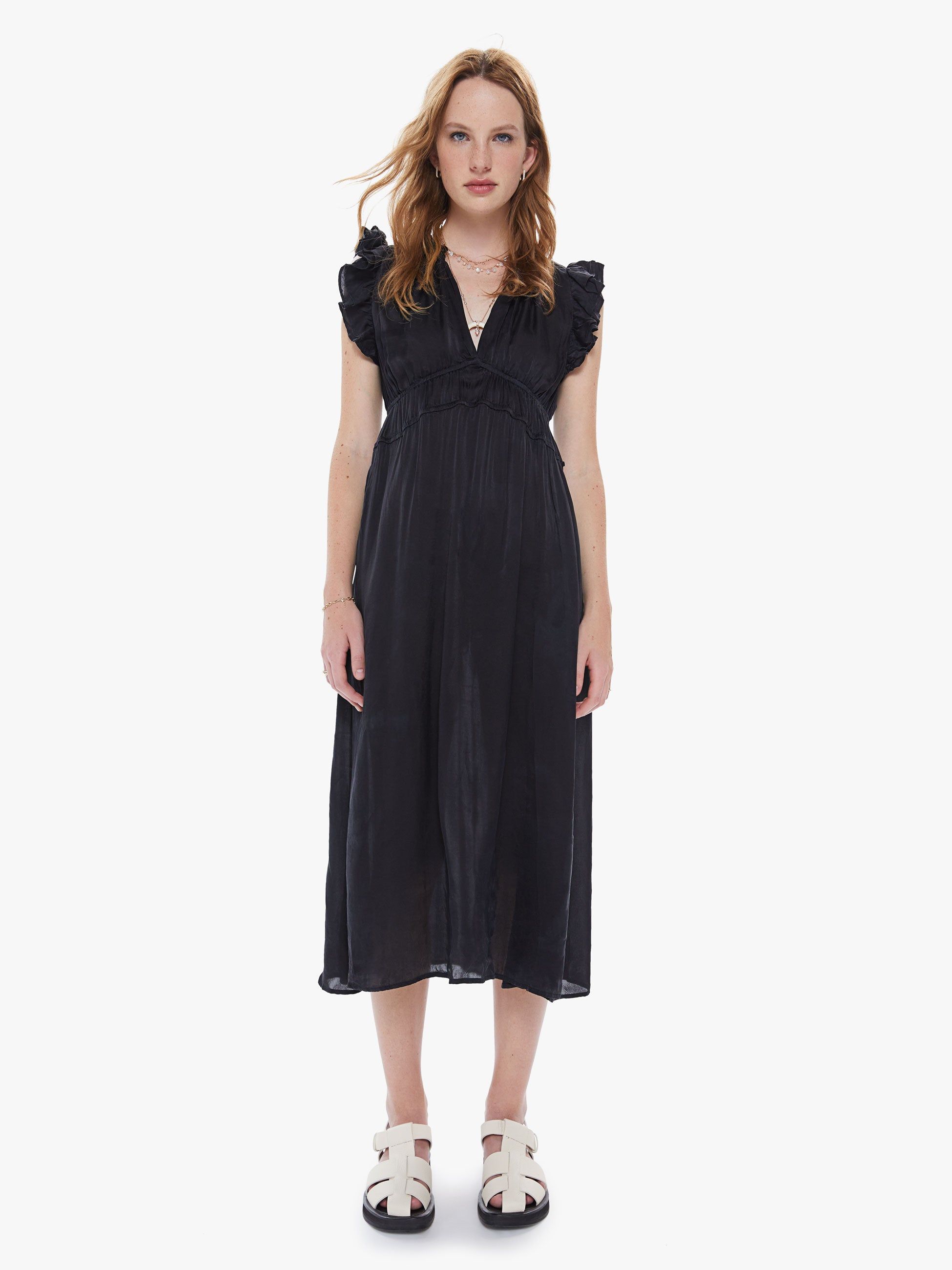 XiRENA Posey Dress - Black sold by MOTHER