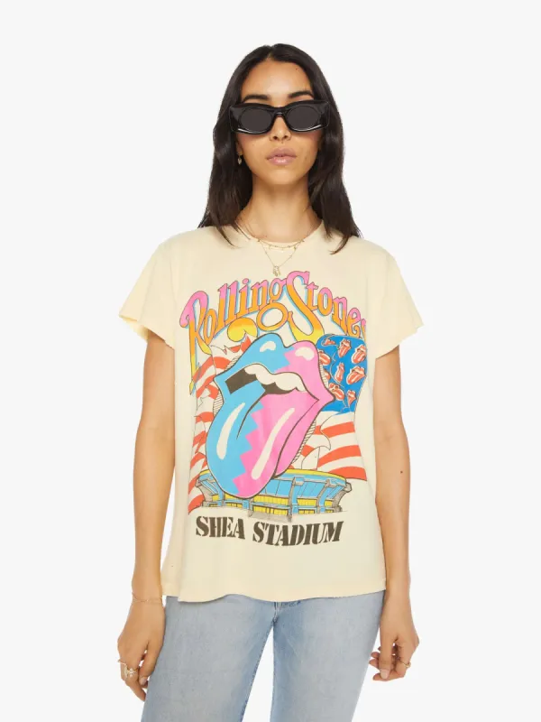 MadeWorn Rolling Stones Tee - Mellow Yellow sold by MOTHER