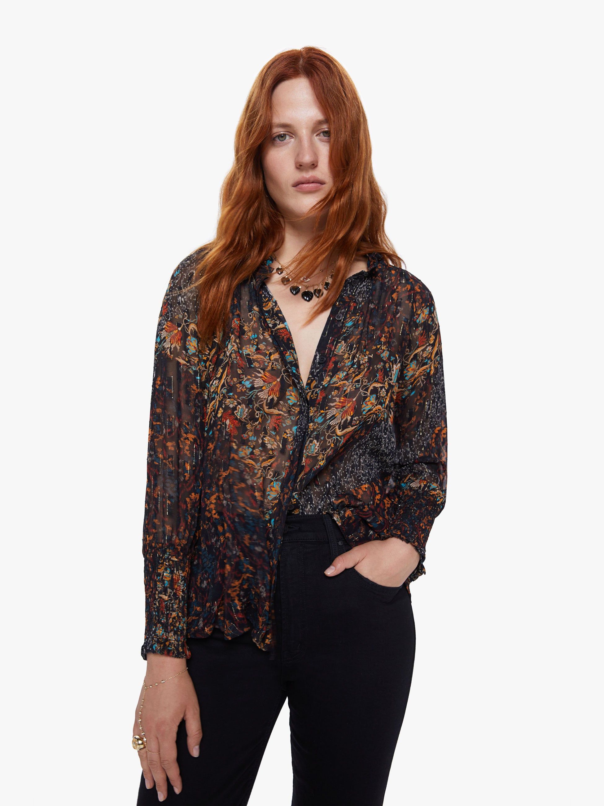 Maria Cher Julieta Blouse - Ponferrada sold by MOTHER