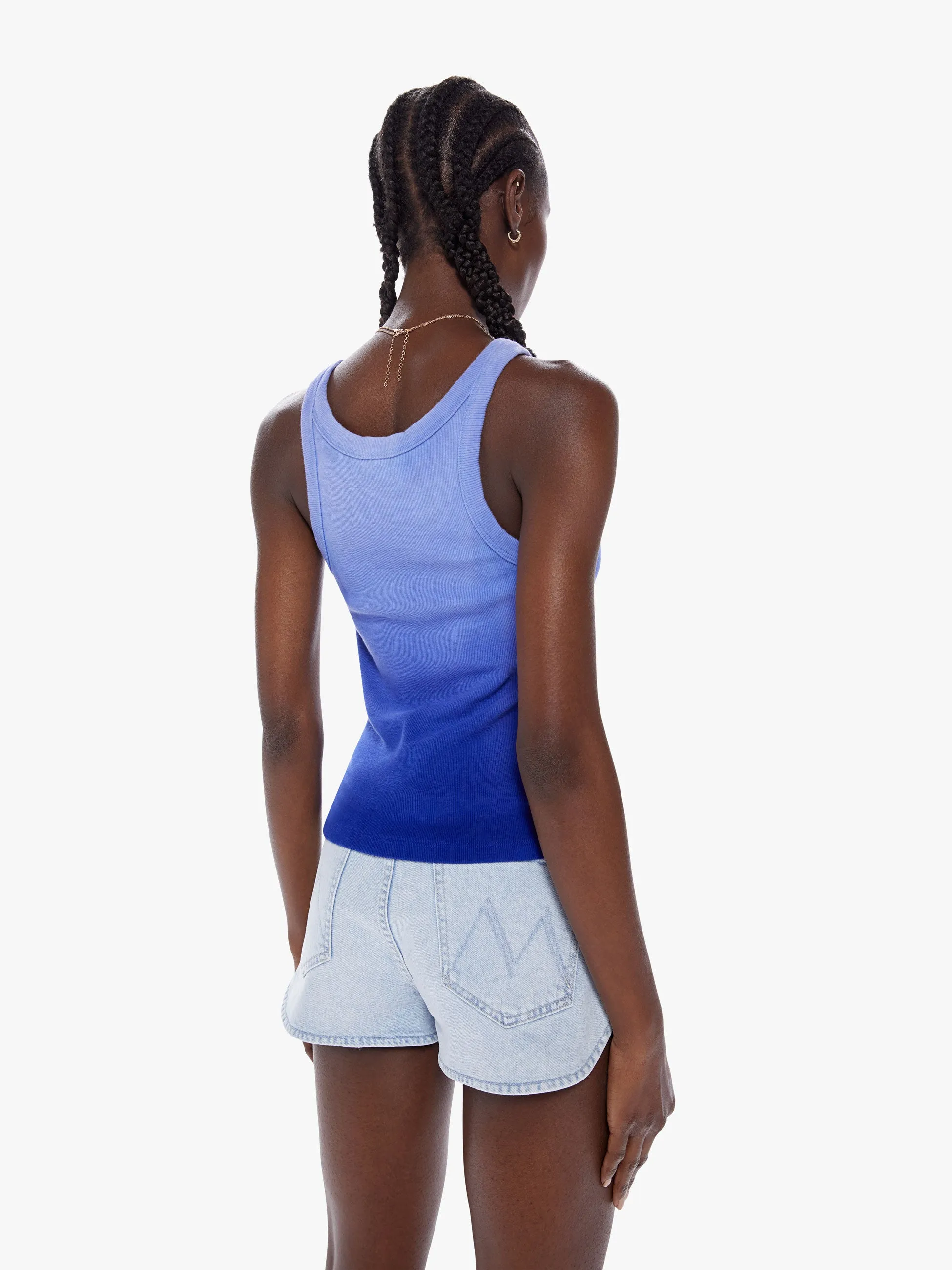 The Chin Ups Tank - Ampapo Blue sold by MOTHER product image thumbnail 4