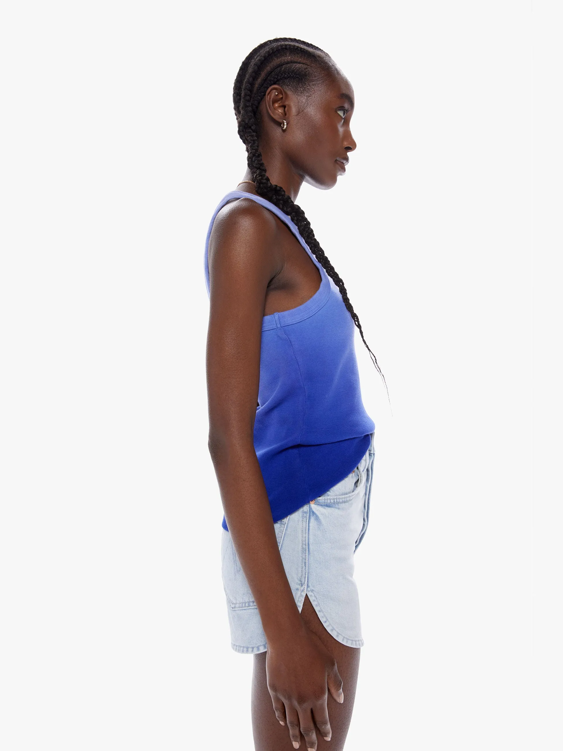 The Chin Ups Tank - Ampapo Blue sold by MOTHER product image thumbnail 3