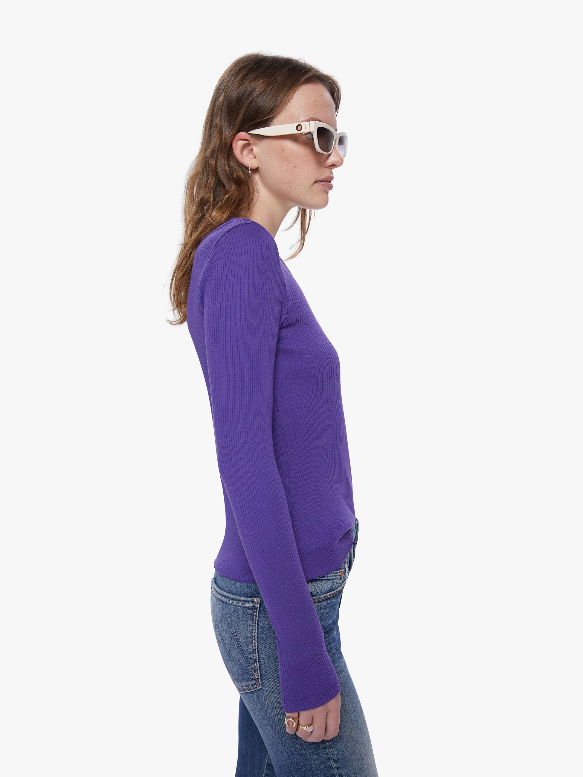 XiRENA Evyn Top - True Violet sold by MOTHER product image thumbnail 3