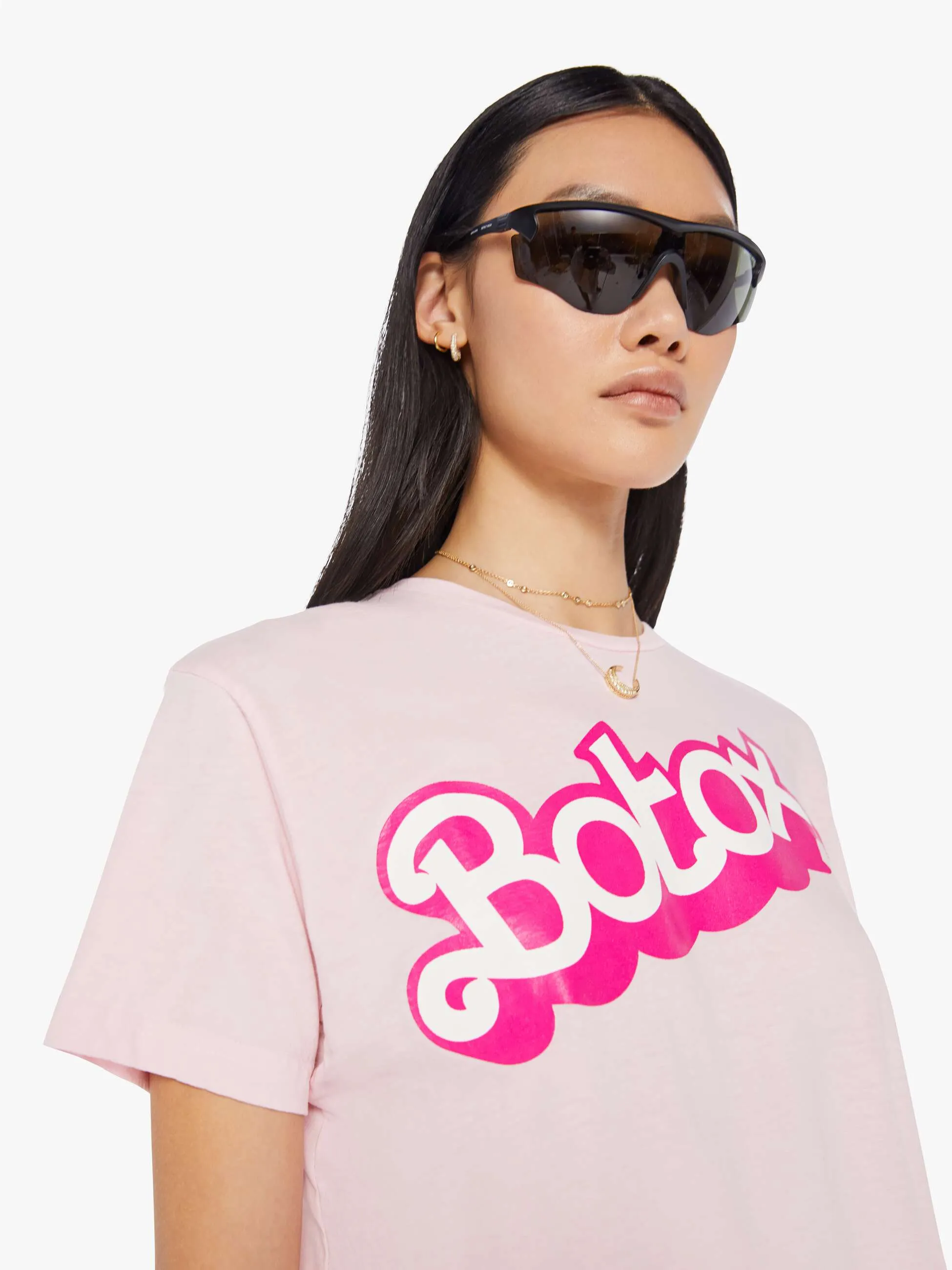 Cloney Botox Tee - Pink sold by MOTHER product image thumbnail 5