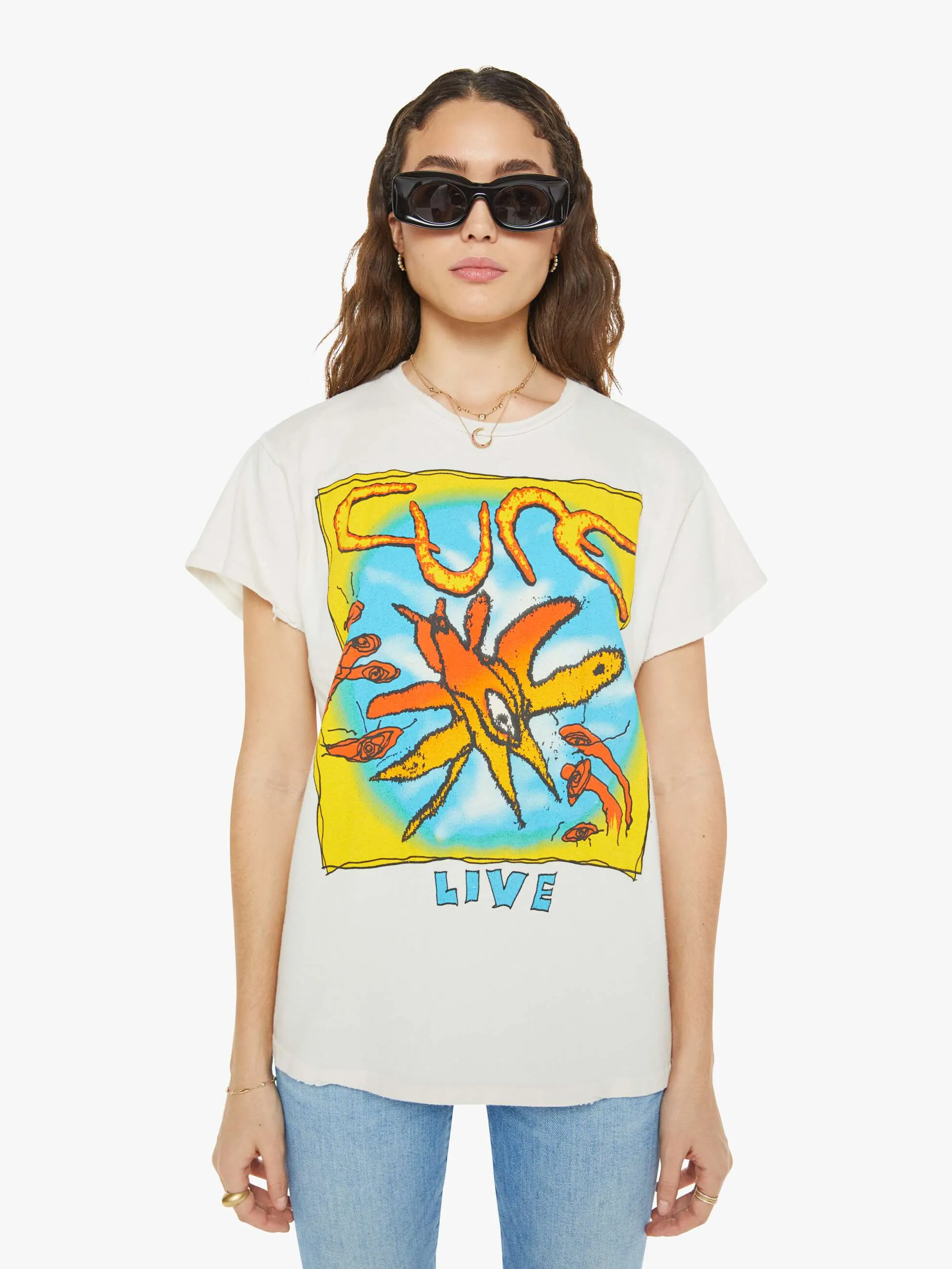 MadeWorn The Cure Tee - Vintage White sold by MOTHER product image thumbnail 2