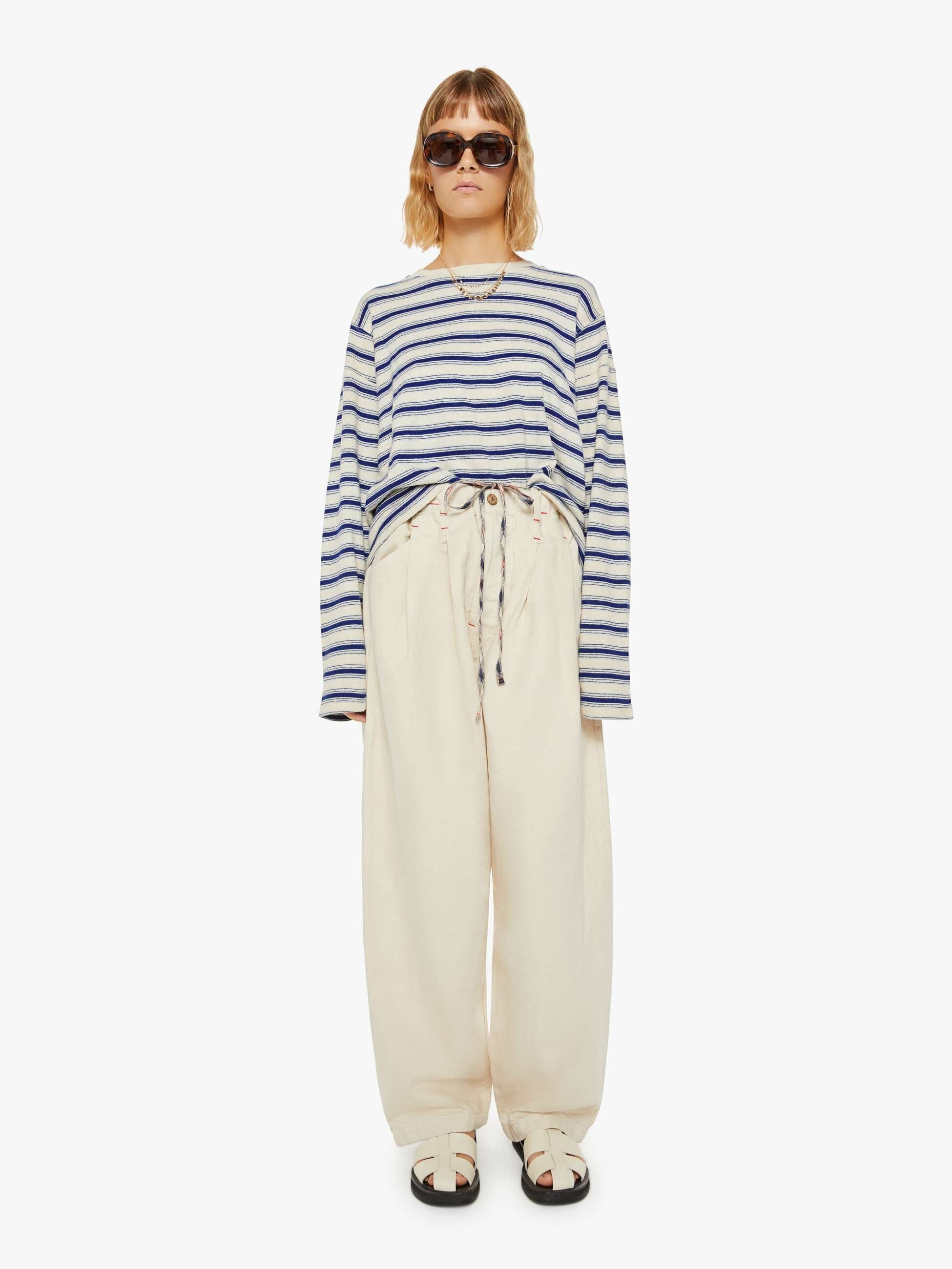 Dr. Collectors Derrick T. Hemp Stripes - Stone sold by MOTHER product image thumbnail 4