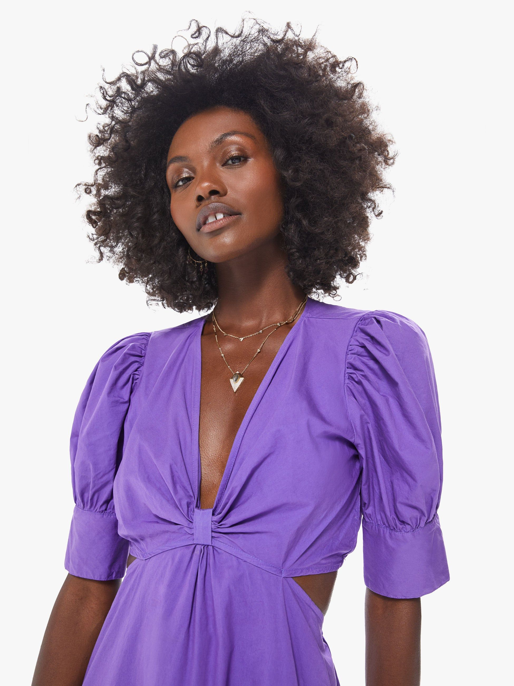 XiRENA Alexi Dress - Purple Passion sold by MOTHER product image thumbnail 6