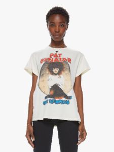 MadeWorn Pat Benatar 1982 Tee - Off White sold by MOTHER