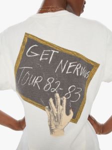 MadeWorn Pat Benatar 1982 Tee - Off White sold by MOTHER