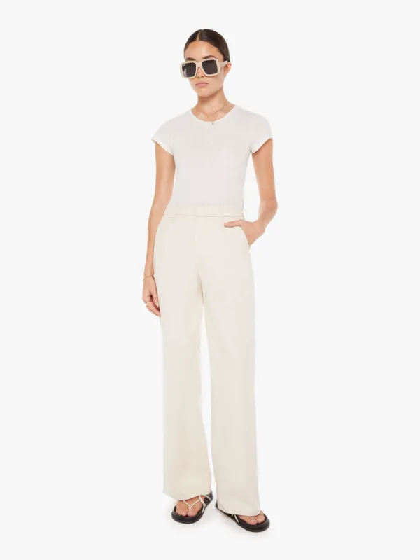 The Sk8r Prep Sneak - Ecru sold by MOTHER