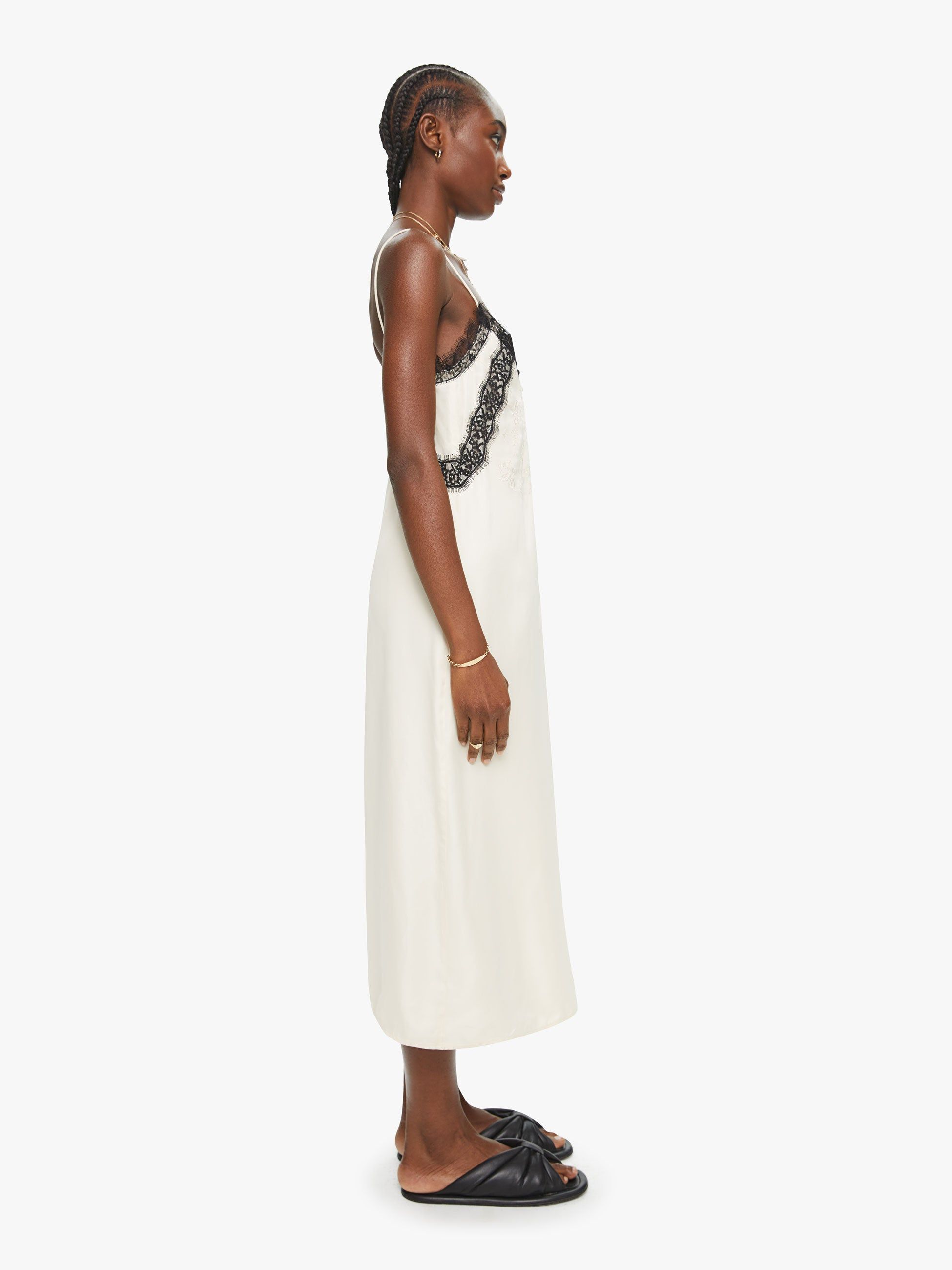 Maria Cher Asteria Slip Dress - Sand sold by MOTHER product image thumbnail 3