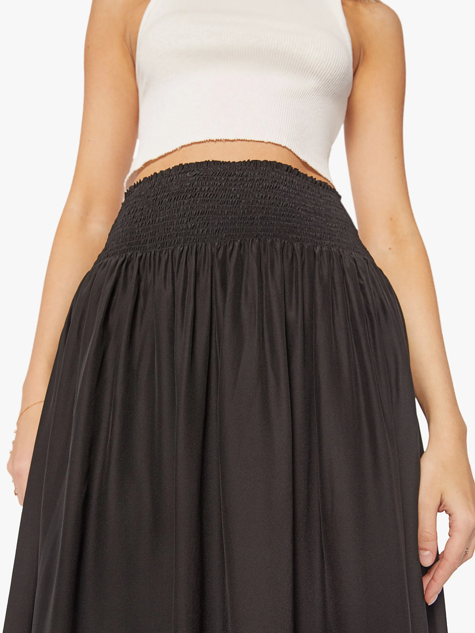 Natalie Martin Bella Skirt - Black sold by MOTHER product image thumbnail 5