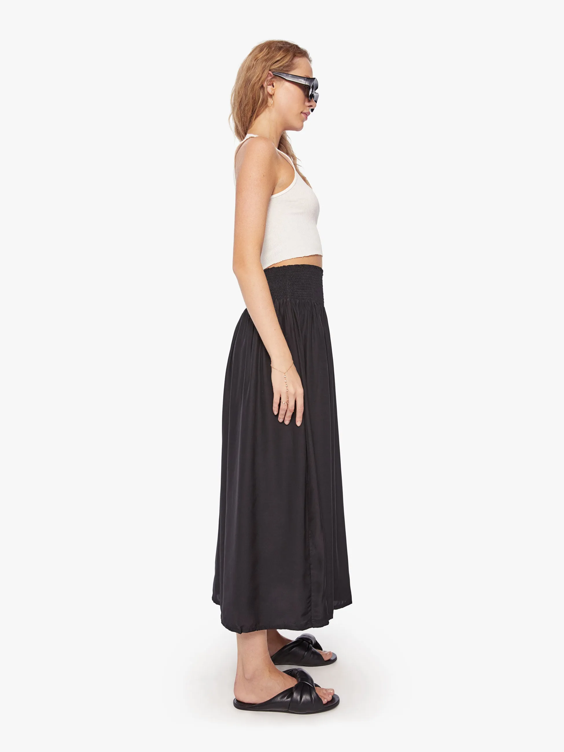 Natalie Martin Bella Skirt - Black sold by MOTHER product image thumbnail 3