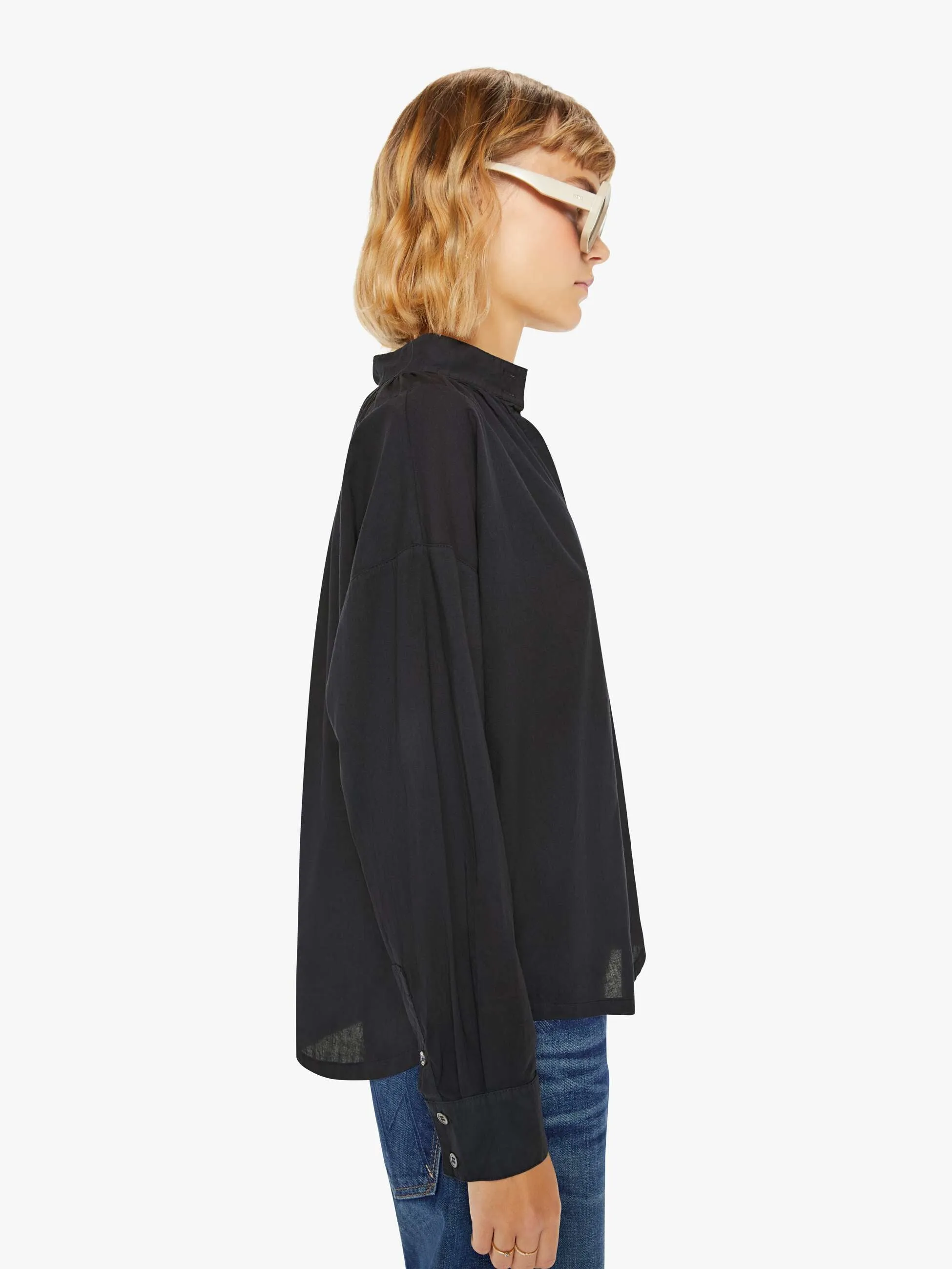 XiRENA Corey Top - Black sold by MOTHER product image thumbnail 2