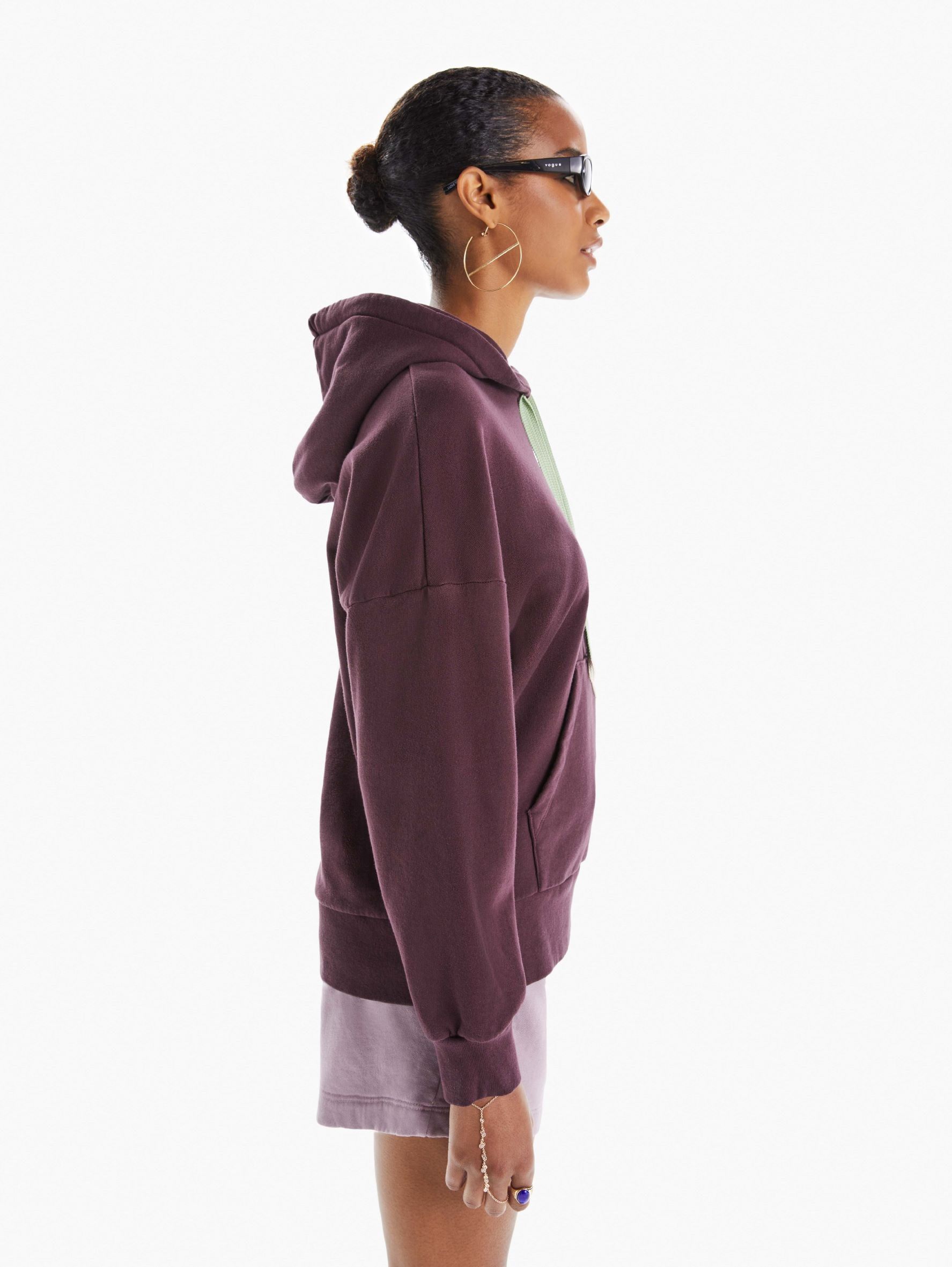 The Whip It Hoodie - Sassafras sold by MOTHER product image thumbnail 2