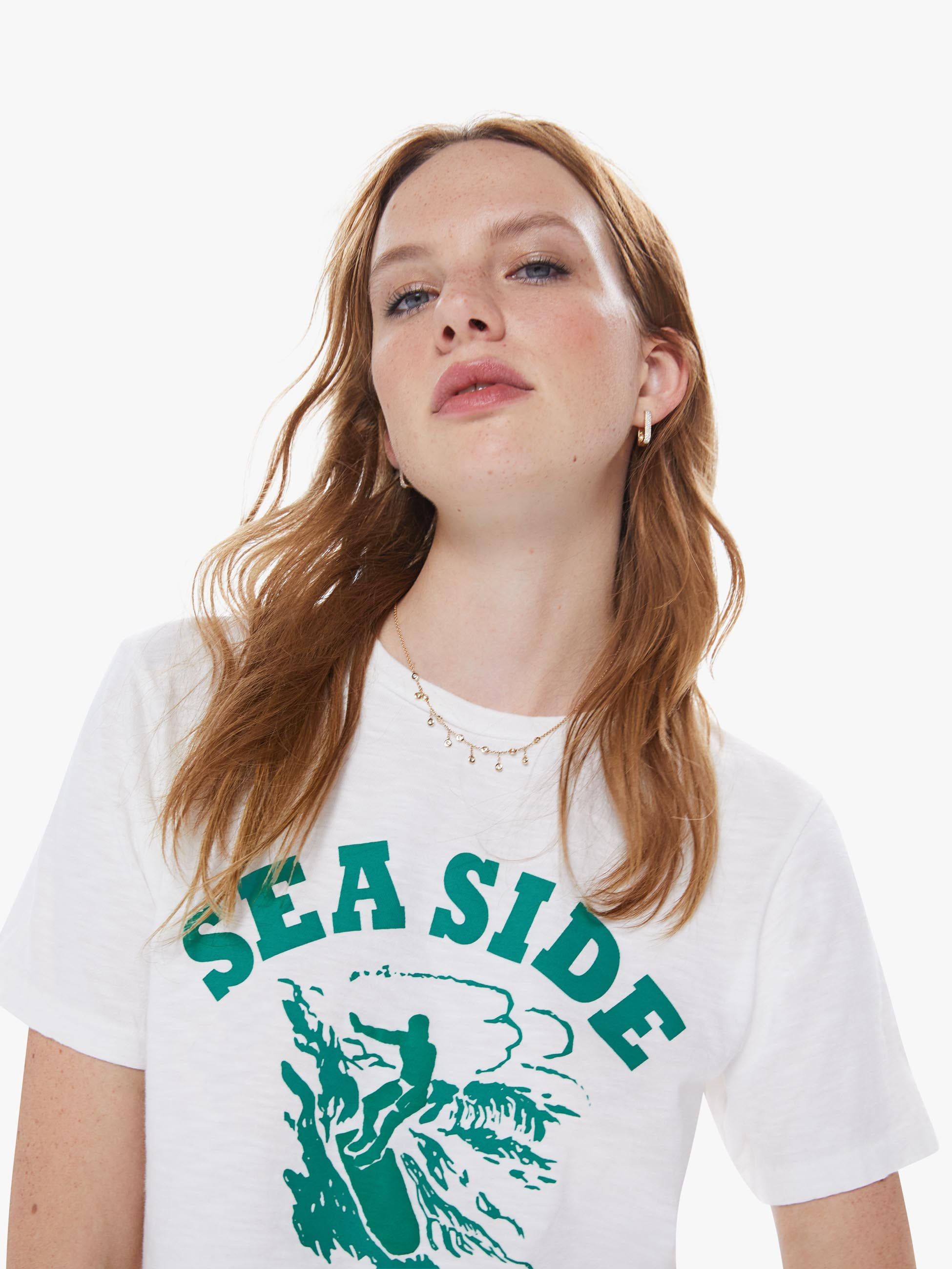 Velva Sheen Oregon Tee - White sold by MOTHER product image thumbnail 6