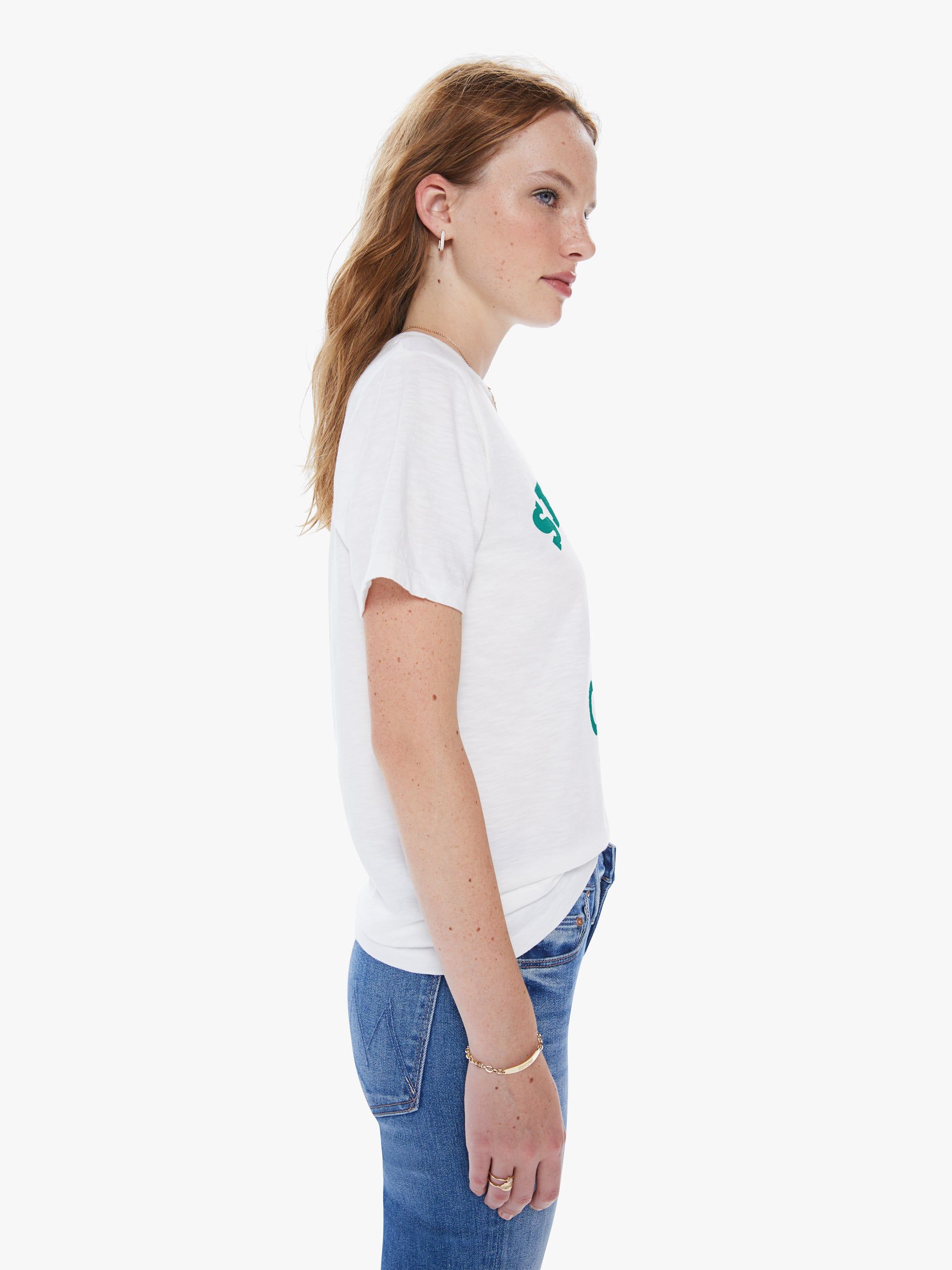 Velva Sheen Oregon Tee - White sold by MOTHER product image thumbnail 3