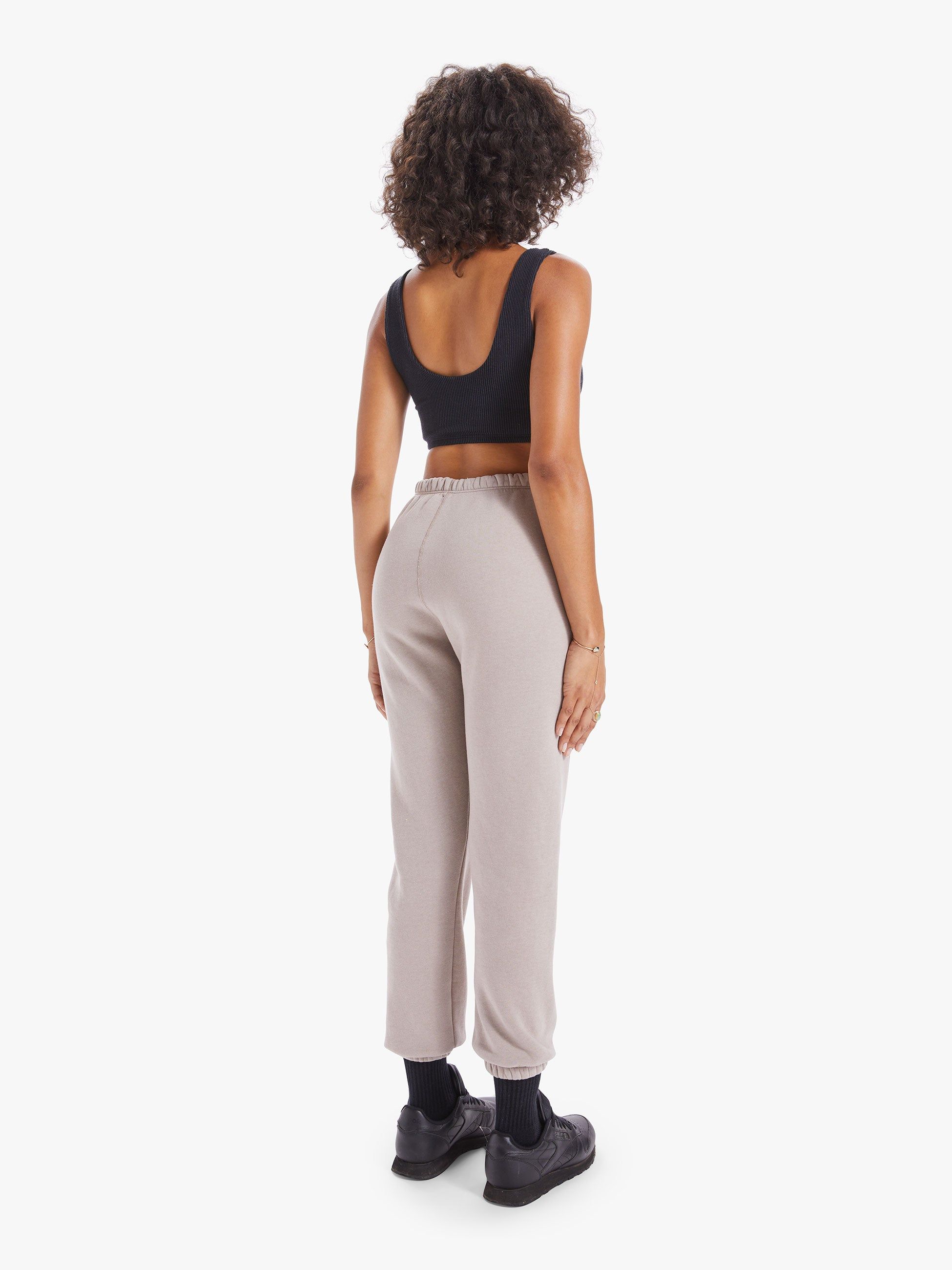 SPRWMN Tiny Logo Sweatpant - Khaki sold by MOTHER product image thumbnail 3