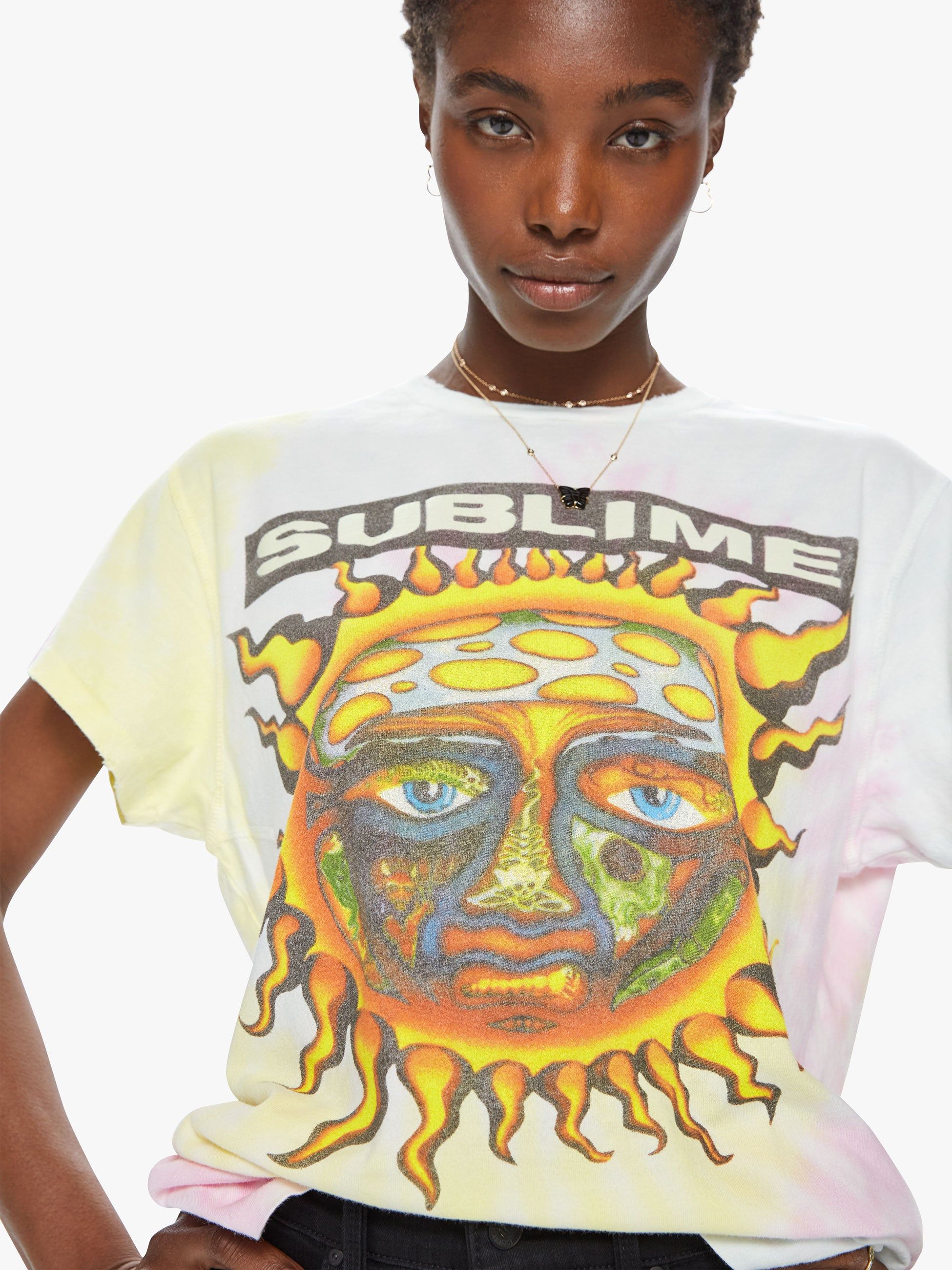 MadeWorn Sublime Tee - Faded Rainbow sold by MOTHER product image thumbnail 6