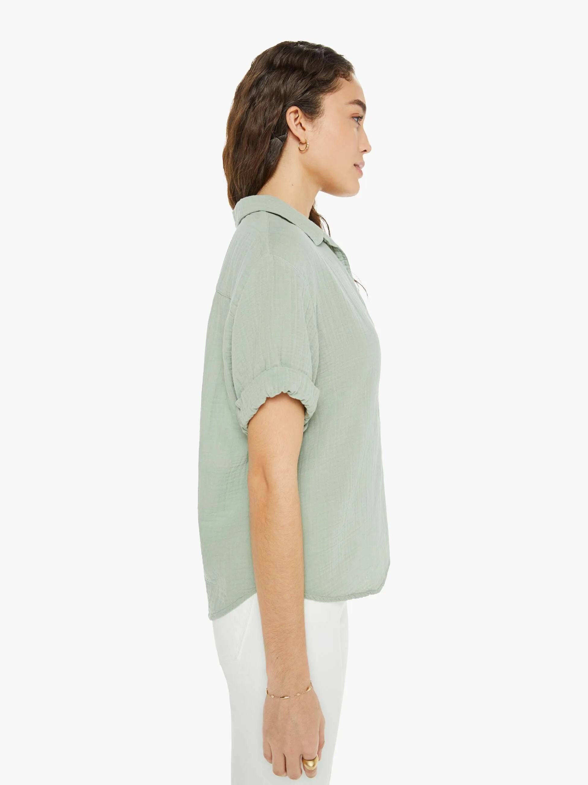 XiRENA Cruz Top - Aqua Grey sold by MOTHER product image thumbnail 3
