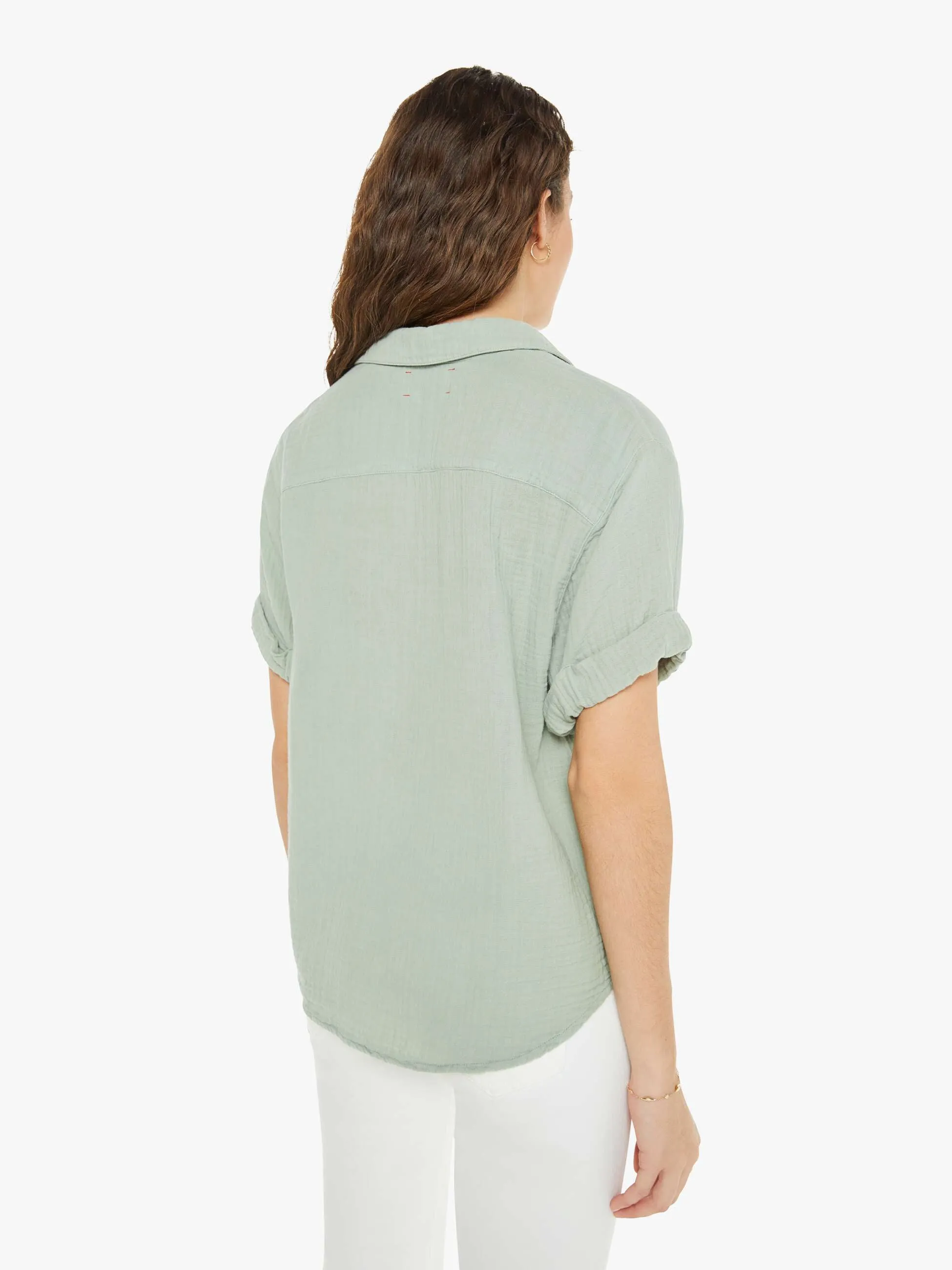 XiRENA Cruz Top - Aqua Grey sold by MOTHER product image thumbnail 4
