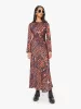 Maria Cher Catia Long Dress - Junin Brick Melange sold by MOTHER