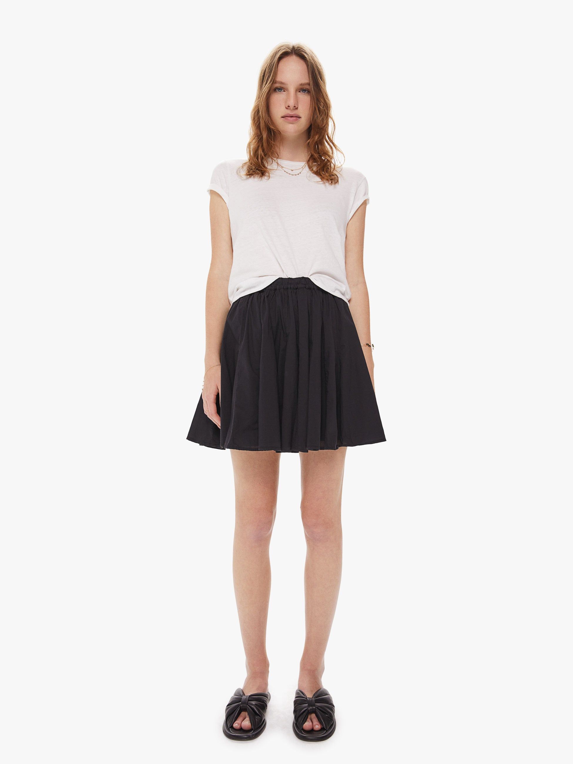 XiRENA Cassidy Skirt - Black sold by MOTHER