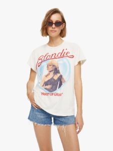 MadeWorn Blondie Heart Of Glass Tee - Vintage White sold by MOTHER