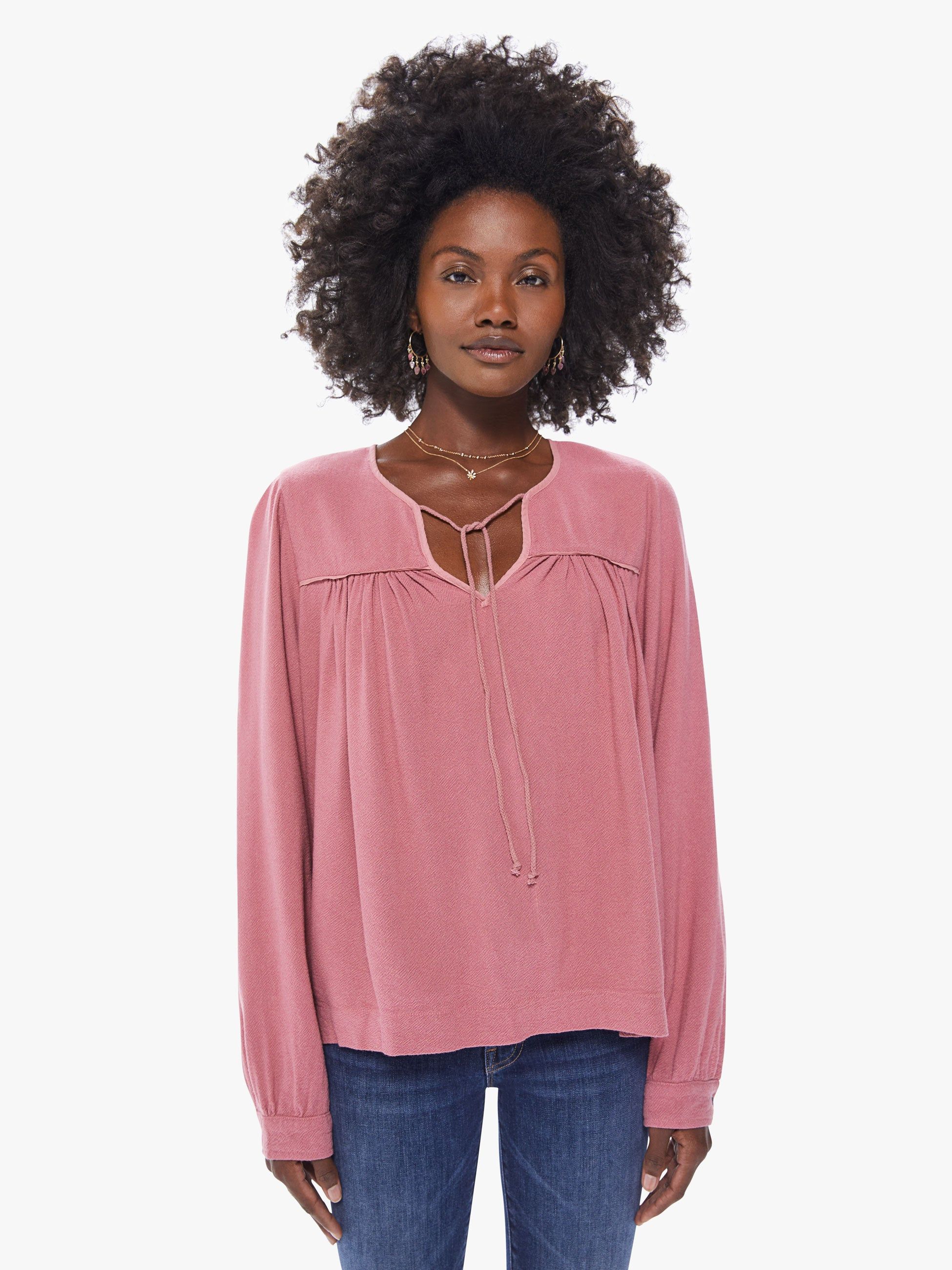 XiRENA Mae Top - Rose Quartz sold by MOTHER