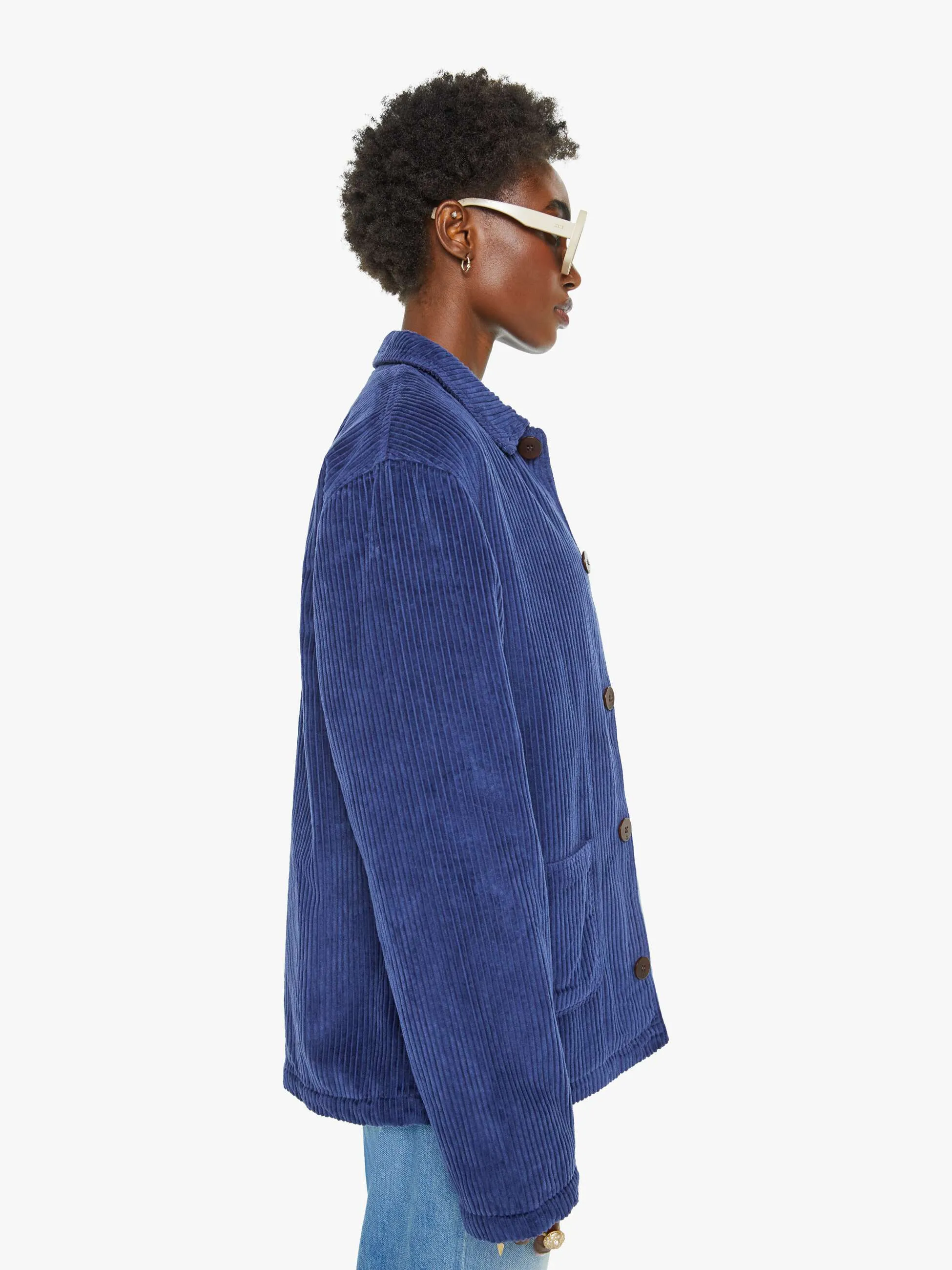 La Paz Baptista Jacket - Blue Ocean sold by MOTHER product image thumbnail 3