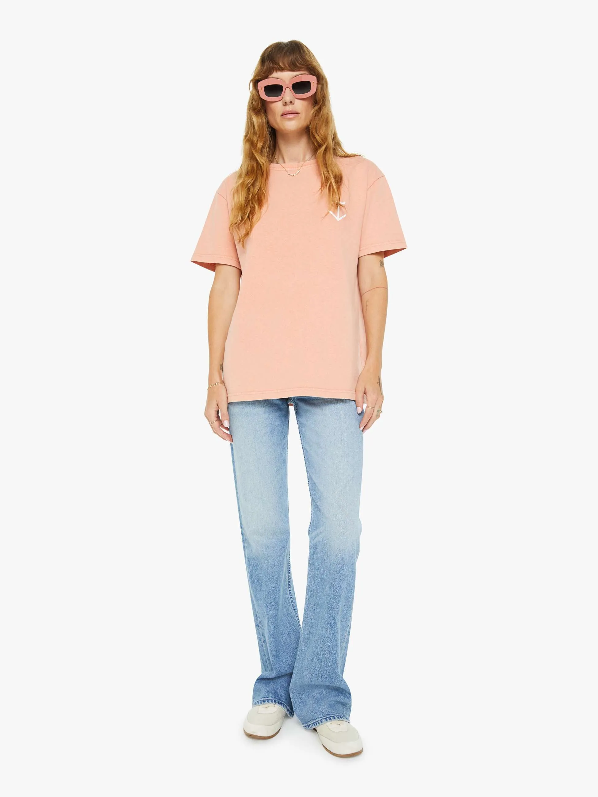 La Paz Dantas Tee - Camelia sold by MOTHER product image thumbnail 5