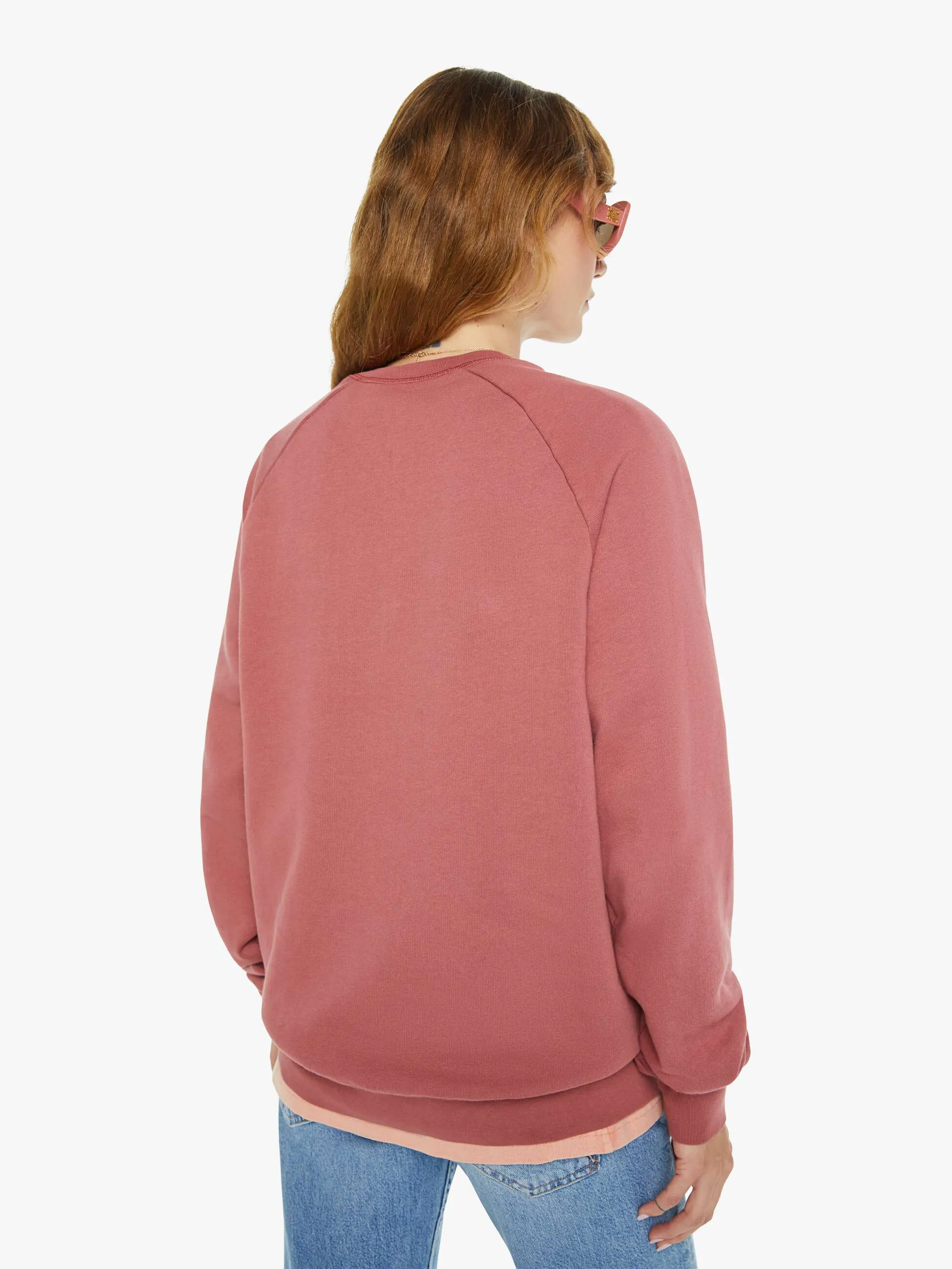 La Paz Cunha Sweatshirt - Marsala sold by MOTHER product image thumbnail 4
