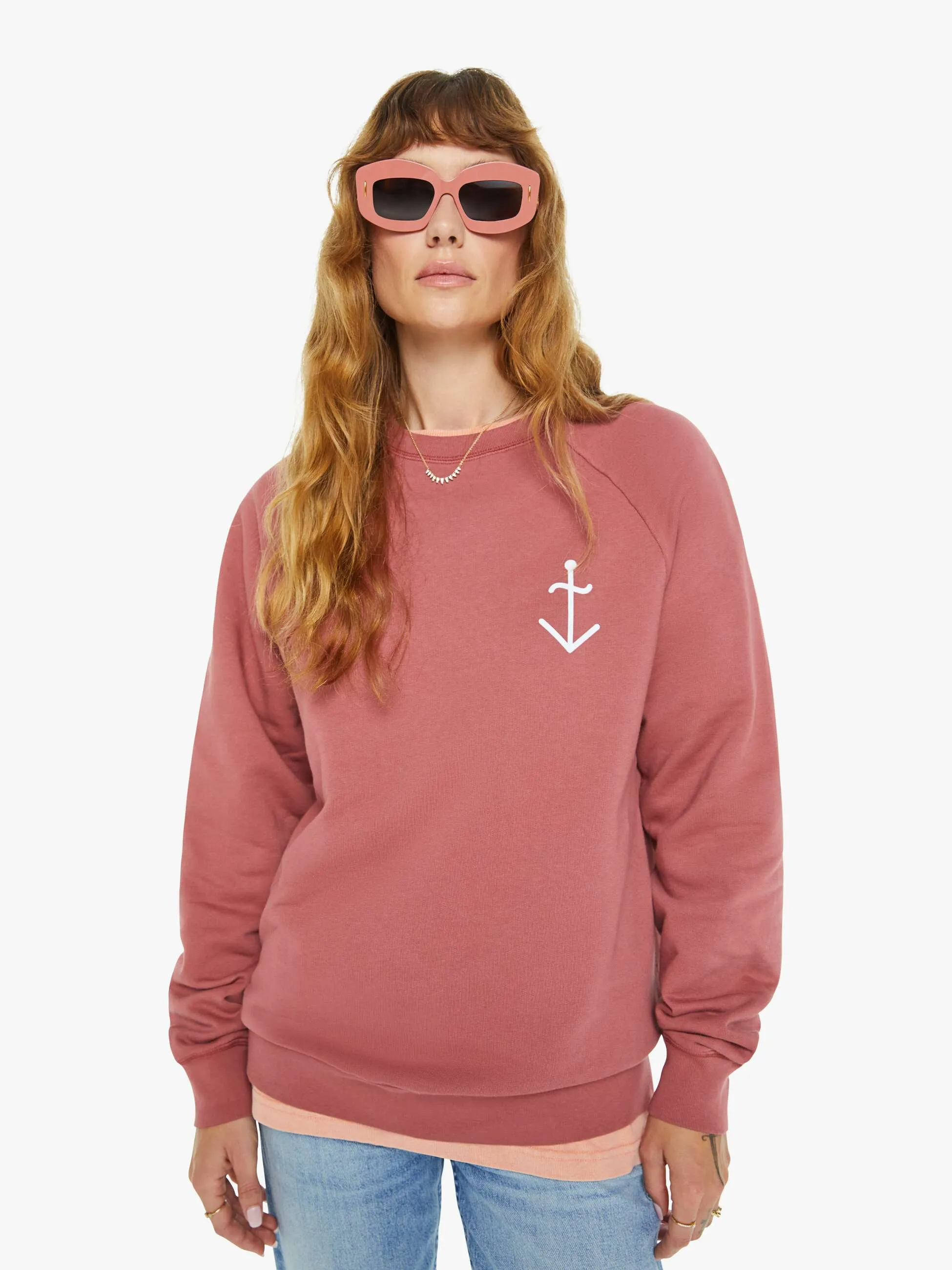 La Paz Cunha Sweatshirt - Marsala sold by MOTHER