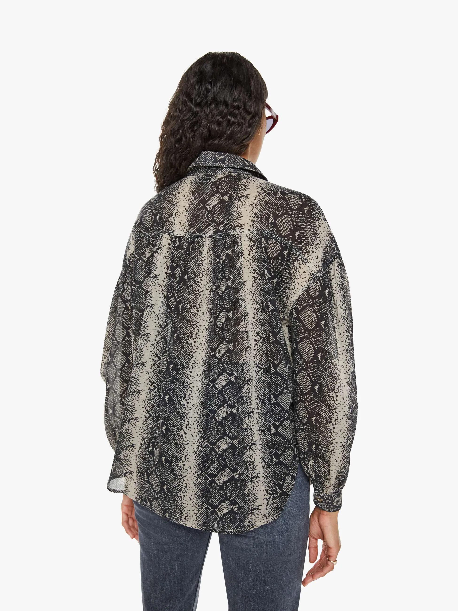 The Thin Veil Button Down - Boa Babe sold by MOTHER product image thumbnail 4