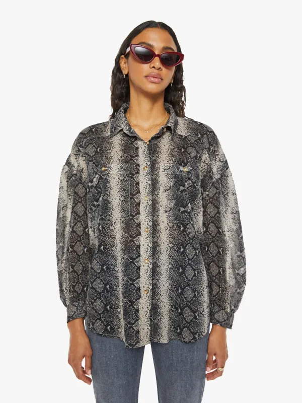 The Thin Veil Button Down - Boa Babe sold by MOTHER