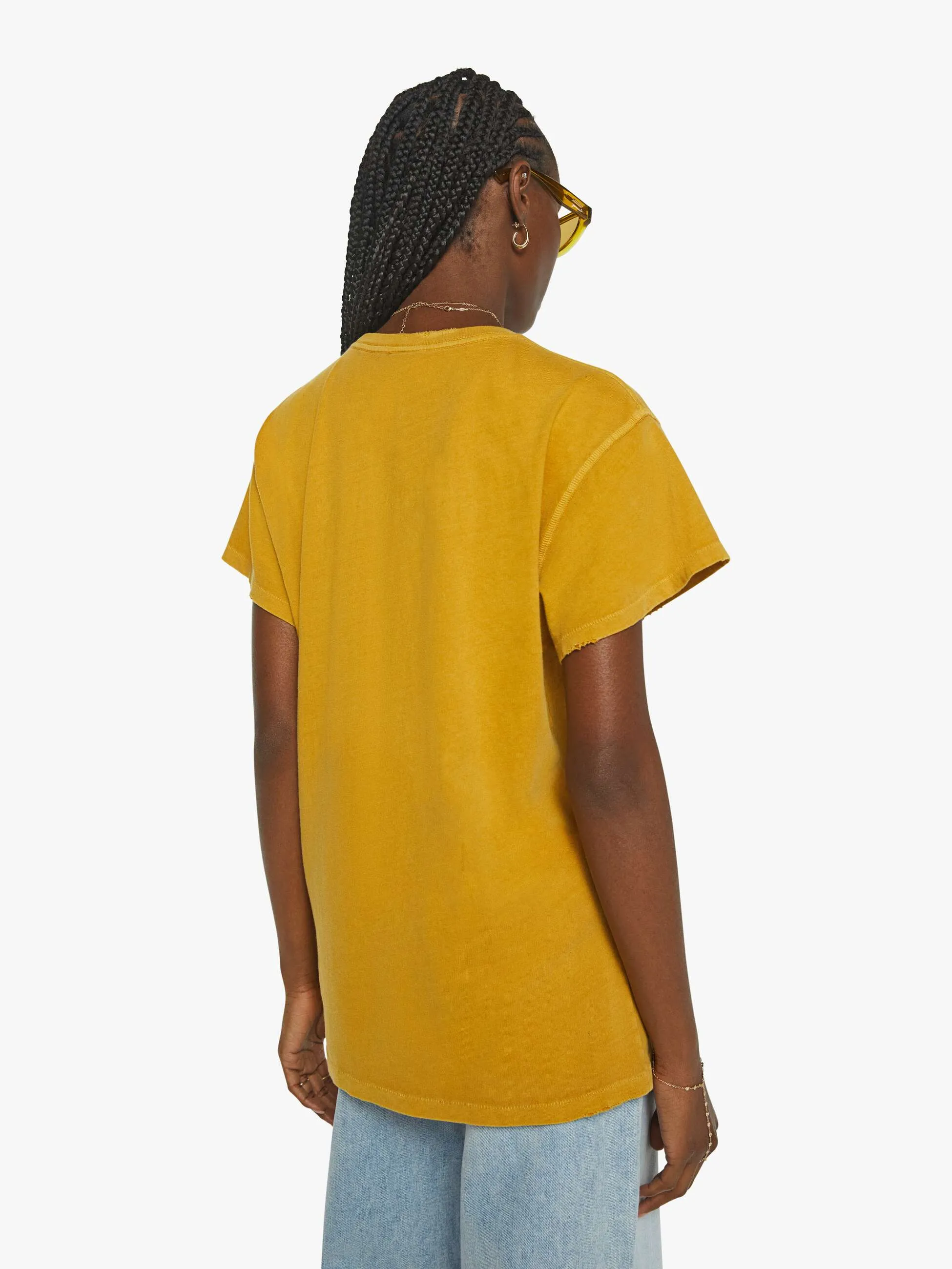 MadeWorn The Rolling Stones Tee - Mustard sold by MOTHER product image thumbnail 3