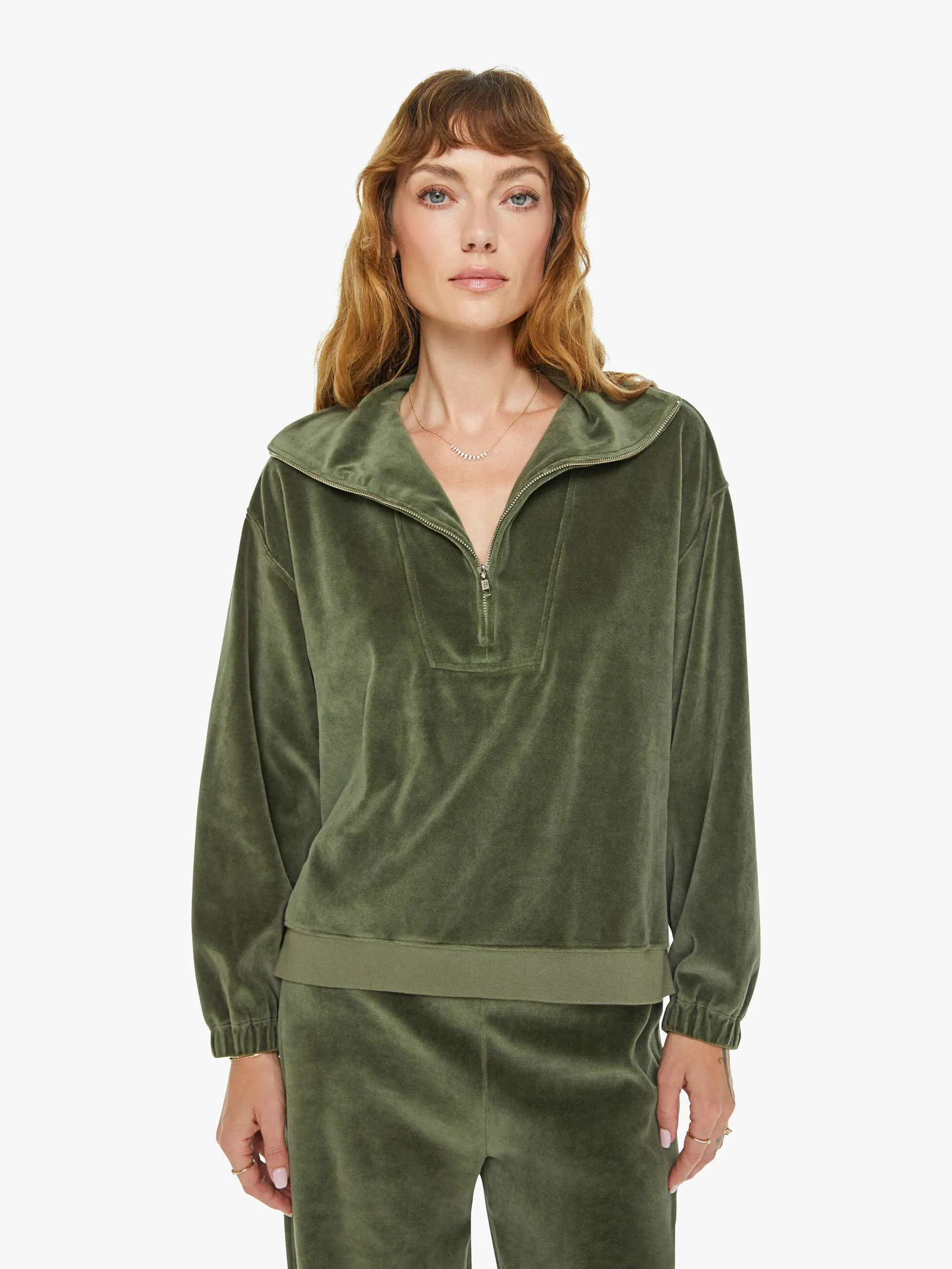 XiRENA Oliver Sweatshirt - Olivine sold by MOTHER product image thumbnail 2