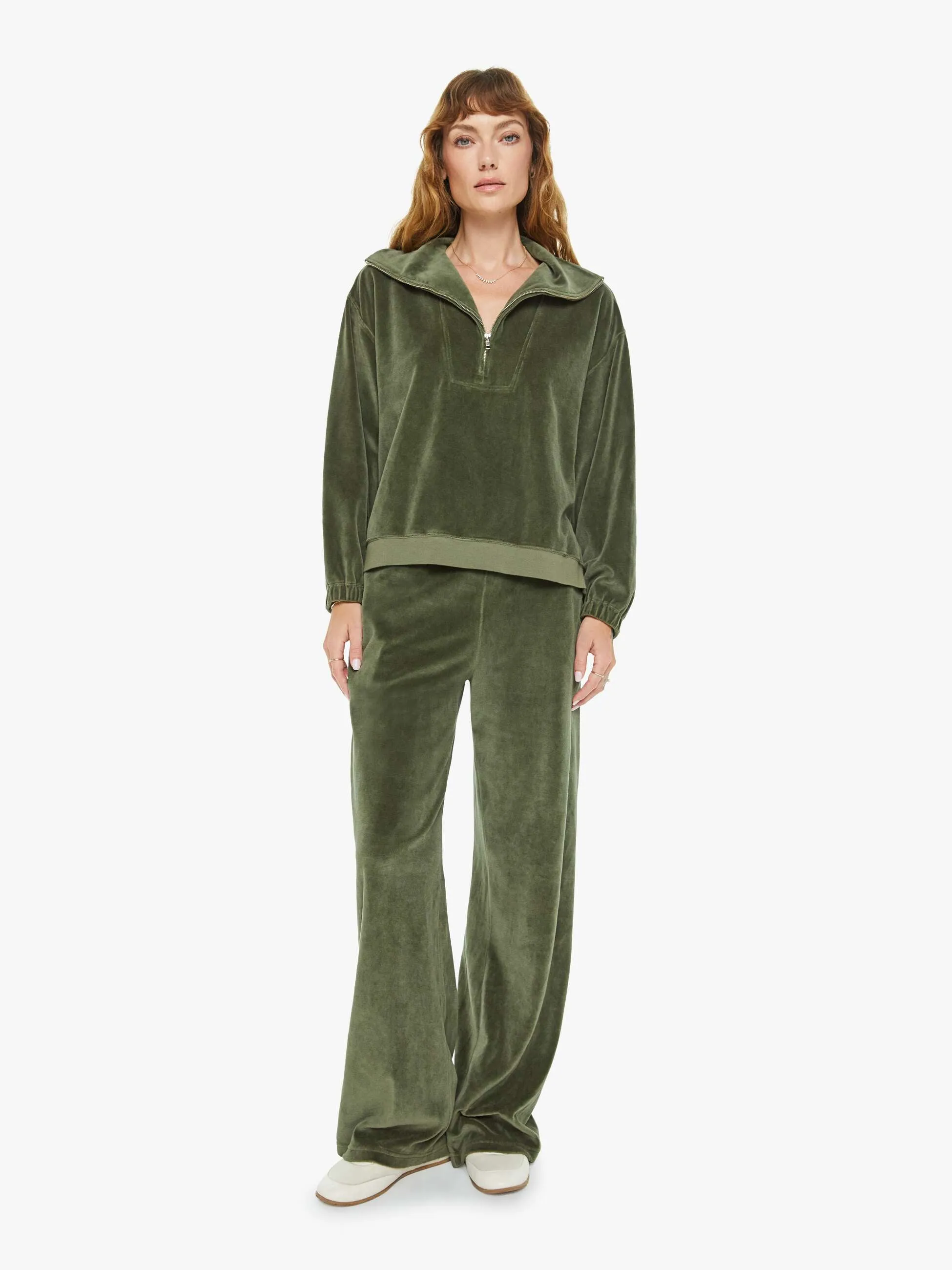 XiRENA Oliver Sweatshirt - Olivine sold by MOTHER product image thumbnail 5