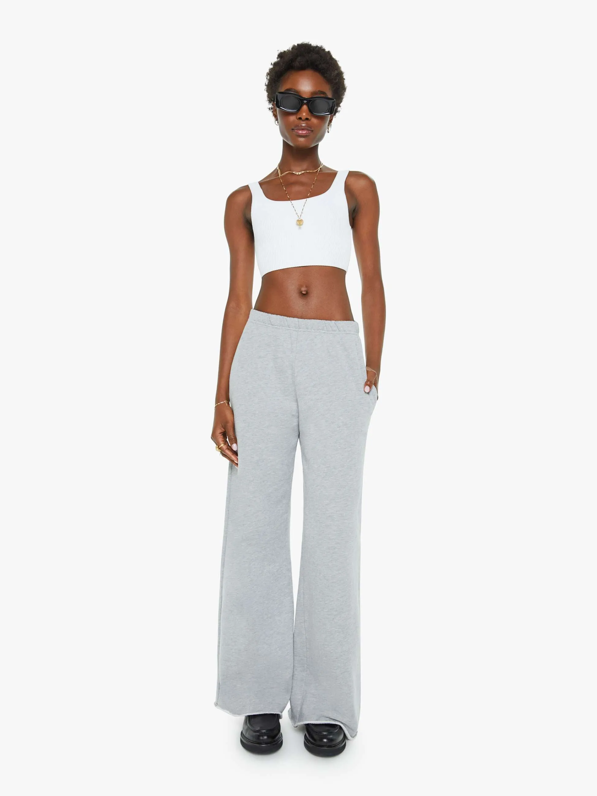 XiRENA Emmette Sweatpant - Heather Grey sold by MOTHER