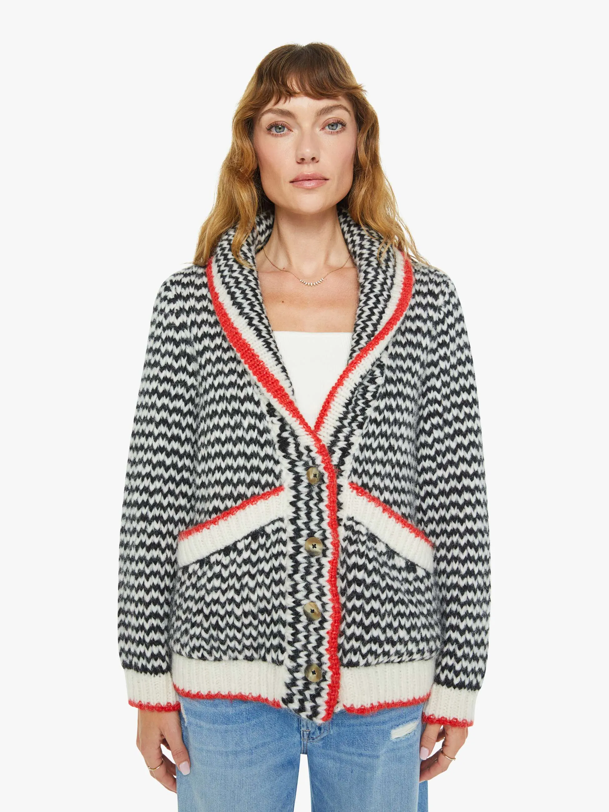 XiRENA Coltyn Sweater - Black Creme sold by MOTHER product image thumbnail 2