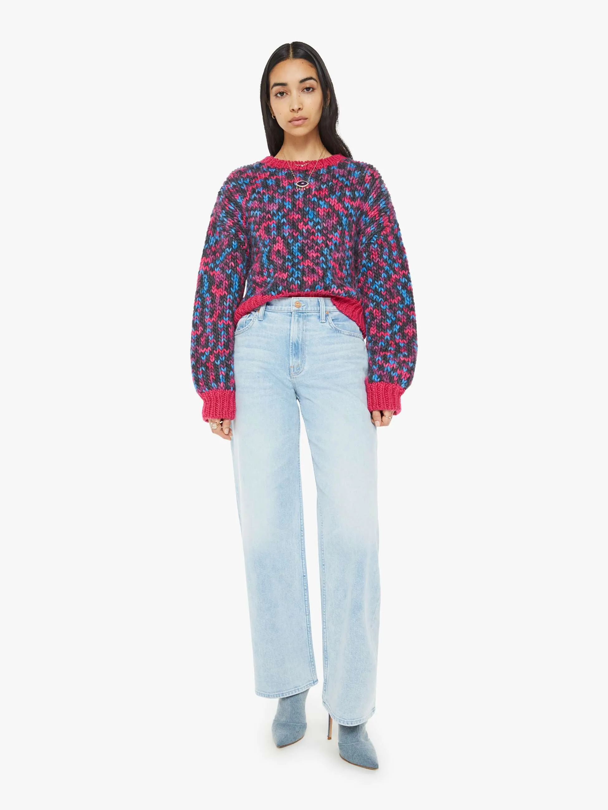 The Bell Sleeve Jumper - Chunk Of Chain sold by MOTHER product image thumbnail 5