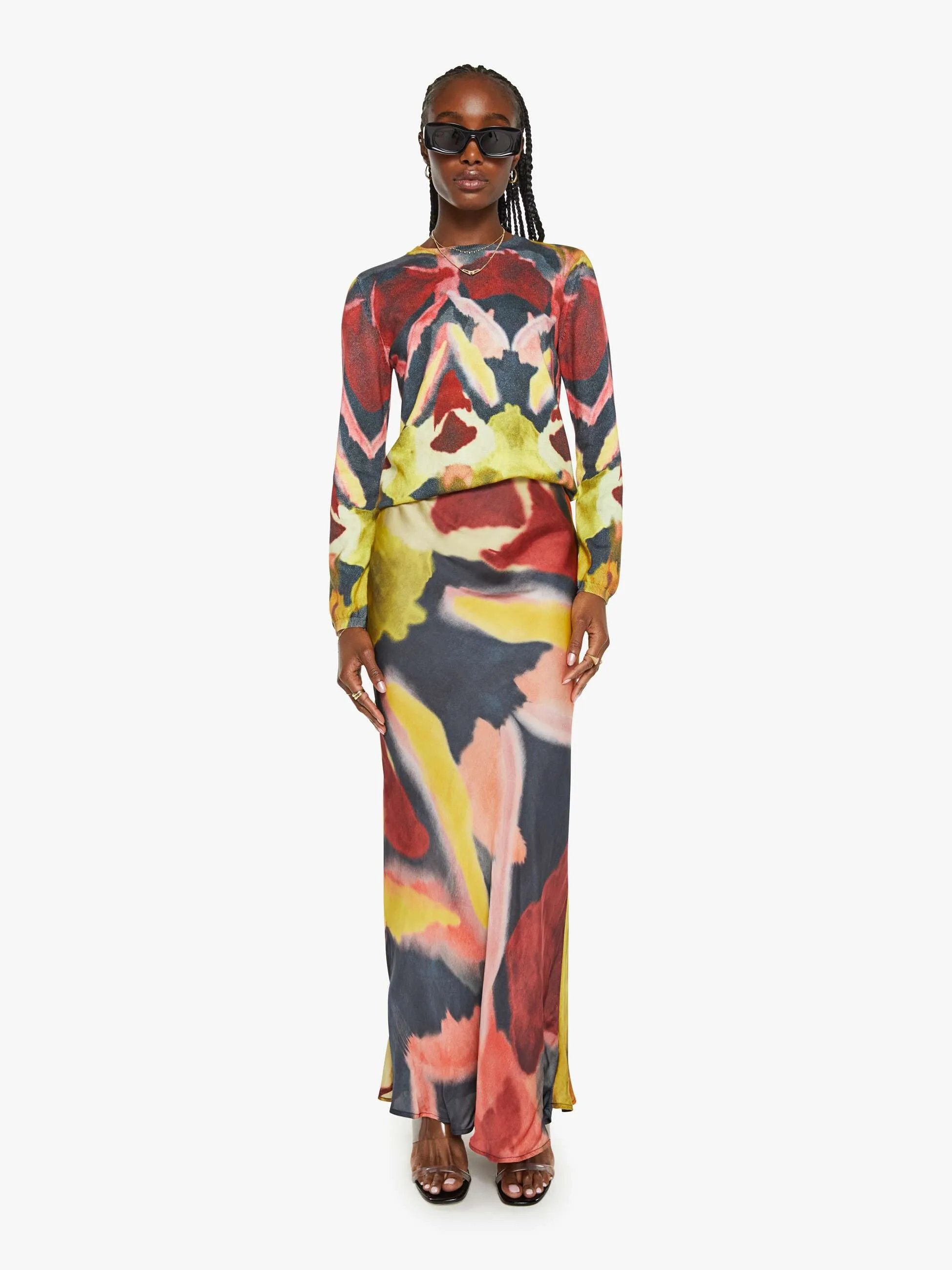 Maria Cher Alice Long Skirt - Madero sold by MOTHER product image thumbnail 2