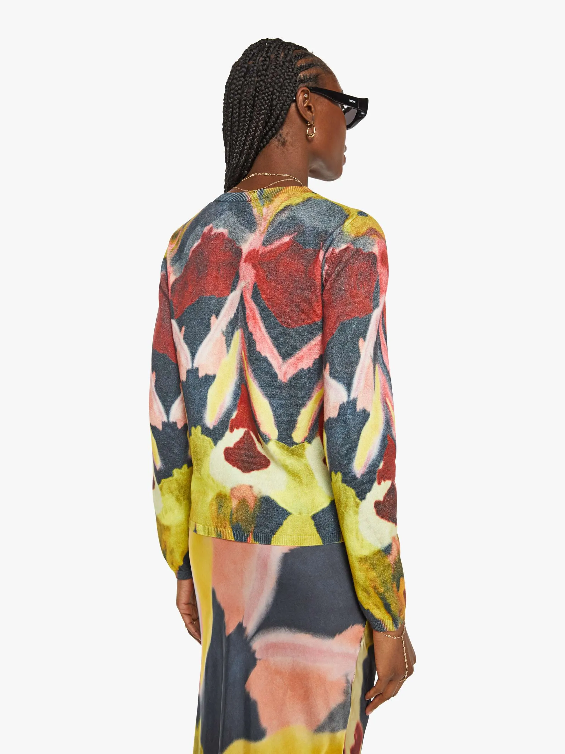 Maria Cher Olimpia Long Sleeve Top - Madero sold by MOTHER product image thumbnail 4