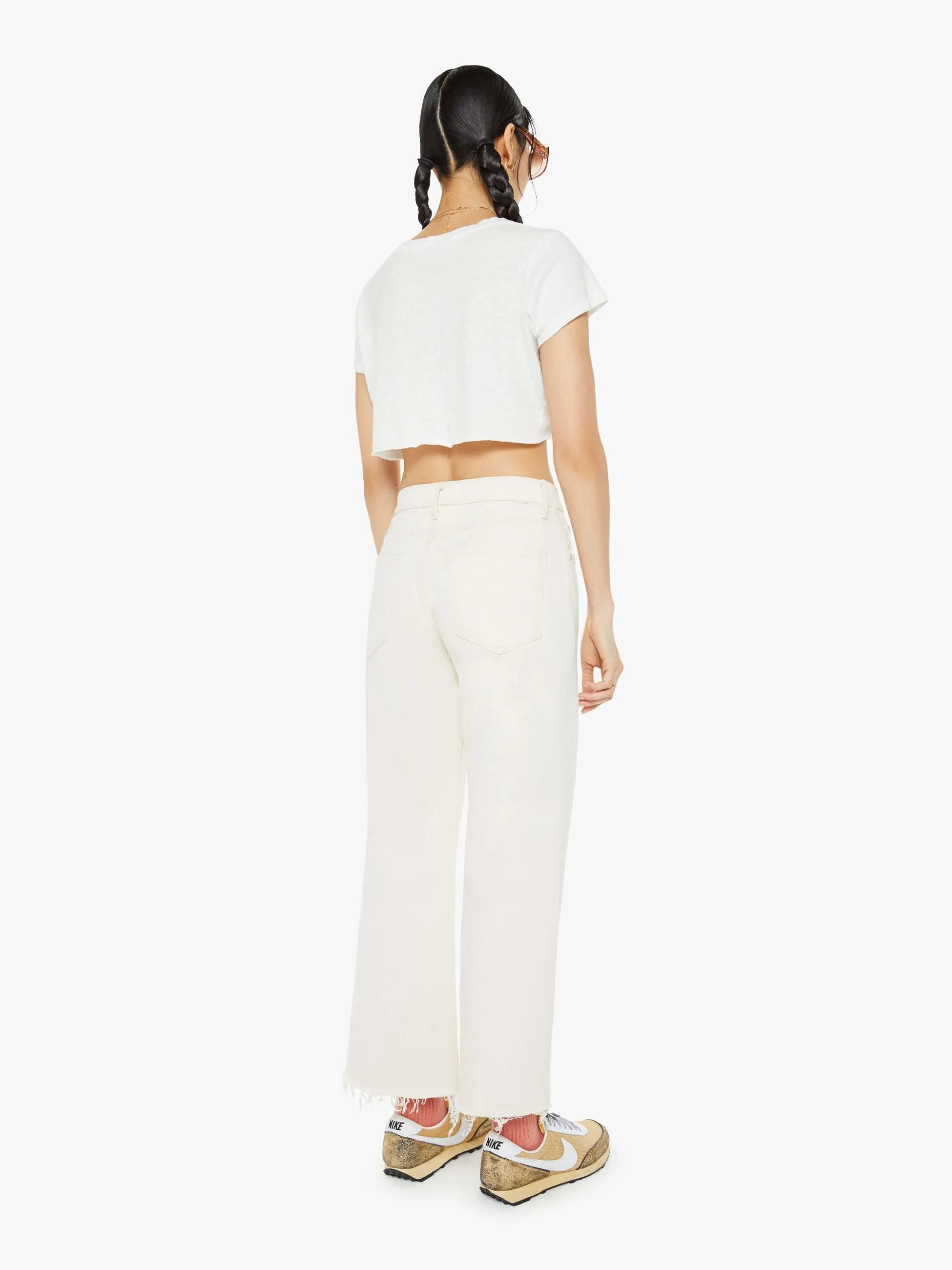 The Mid Rise Maven Ankle Fray - Act Natural sold by MOTHER product image thumbnail 4