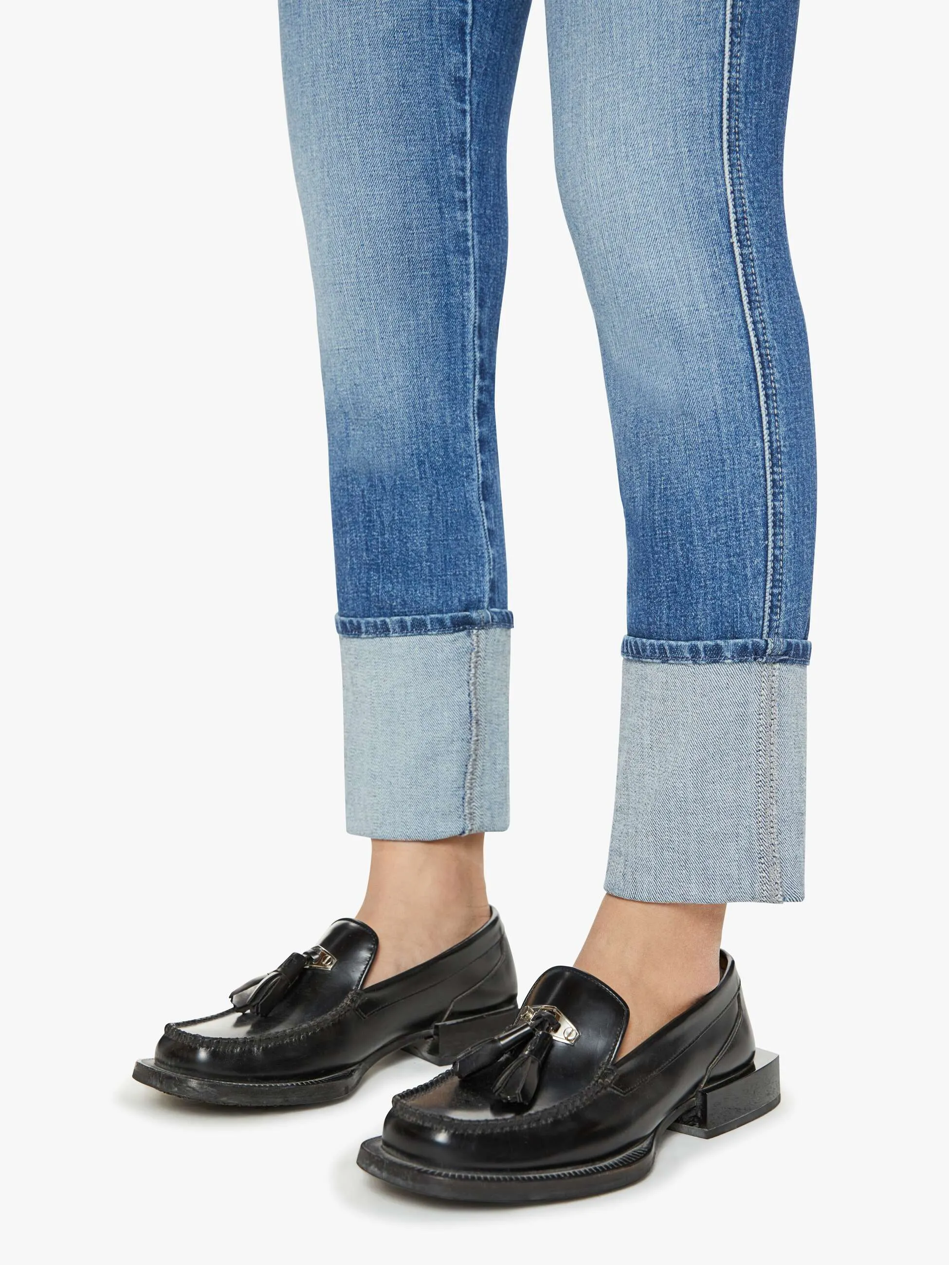 PETITES The Lil Pony Boy Ankle - Loafers And Lassos sold by MOTHER product image thumbnail 5