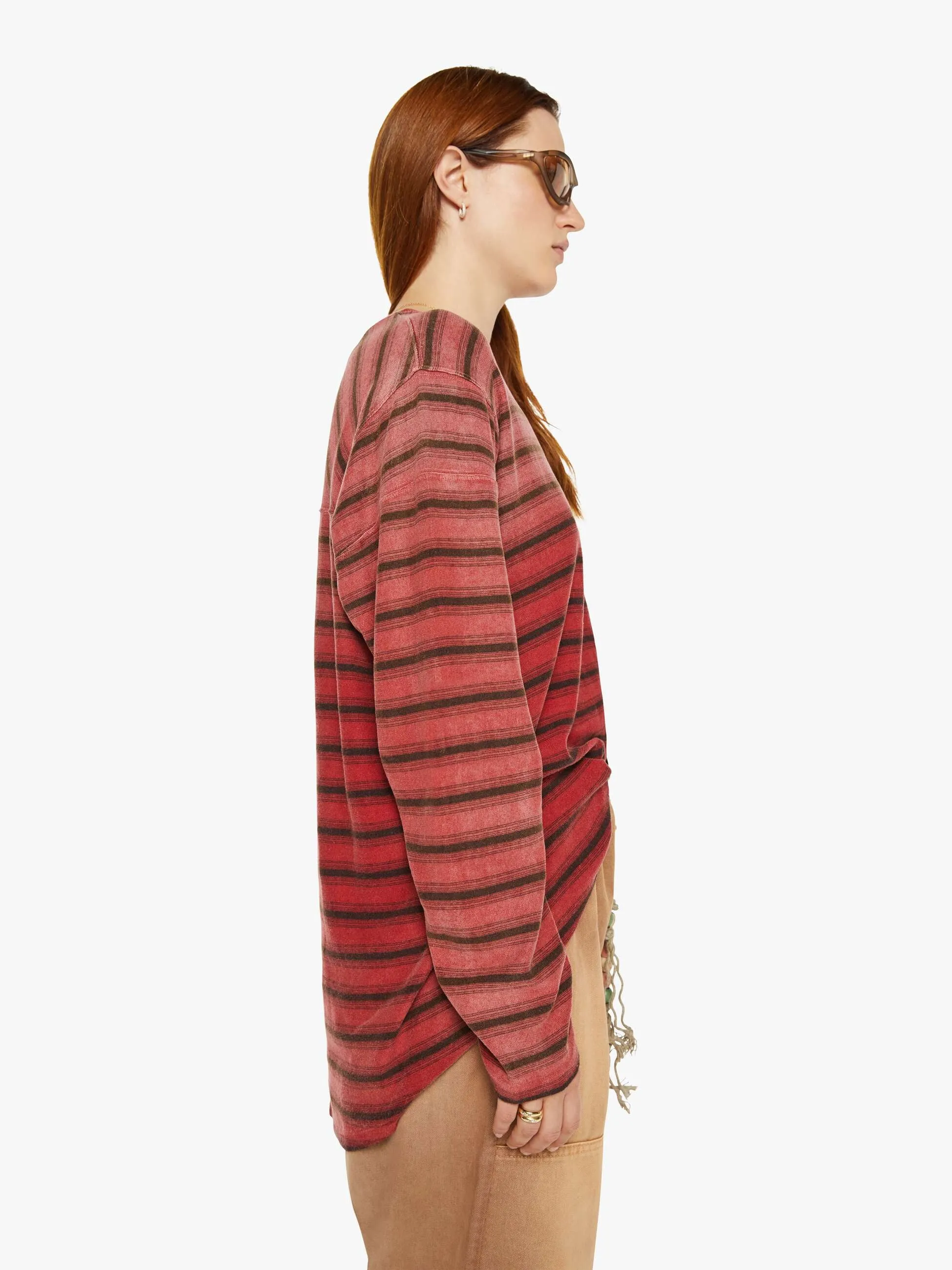 Dr. Collectors Derrick Tee Stripes - Antique Red sold by MOTHER product image thumbnail 3