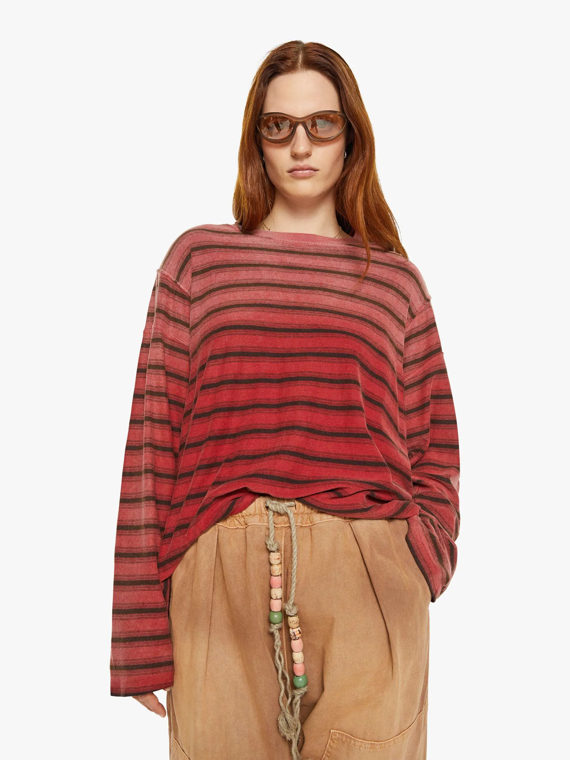 Dr. Collectors Derrick Tee Stripes - Antique Red sold by MOTHER product image thumbnail 2