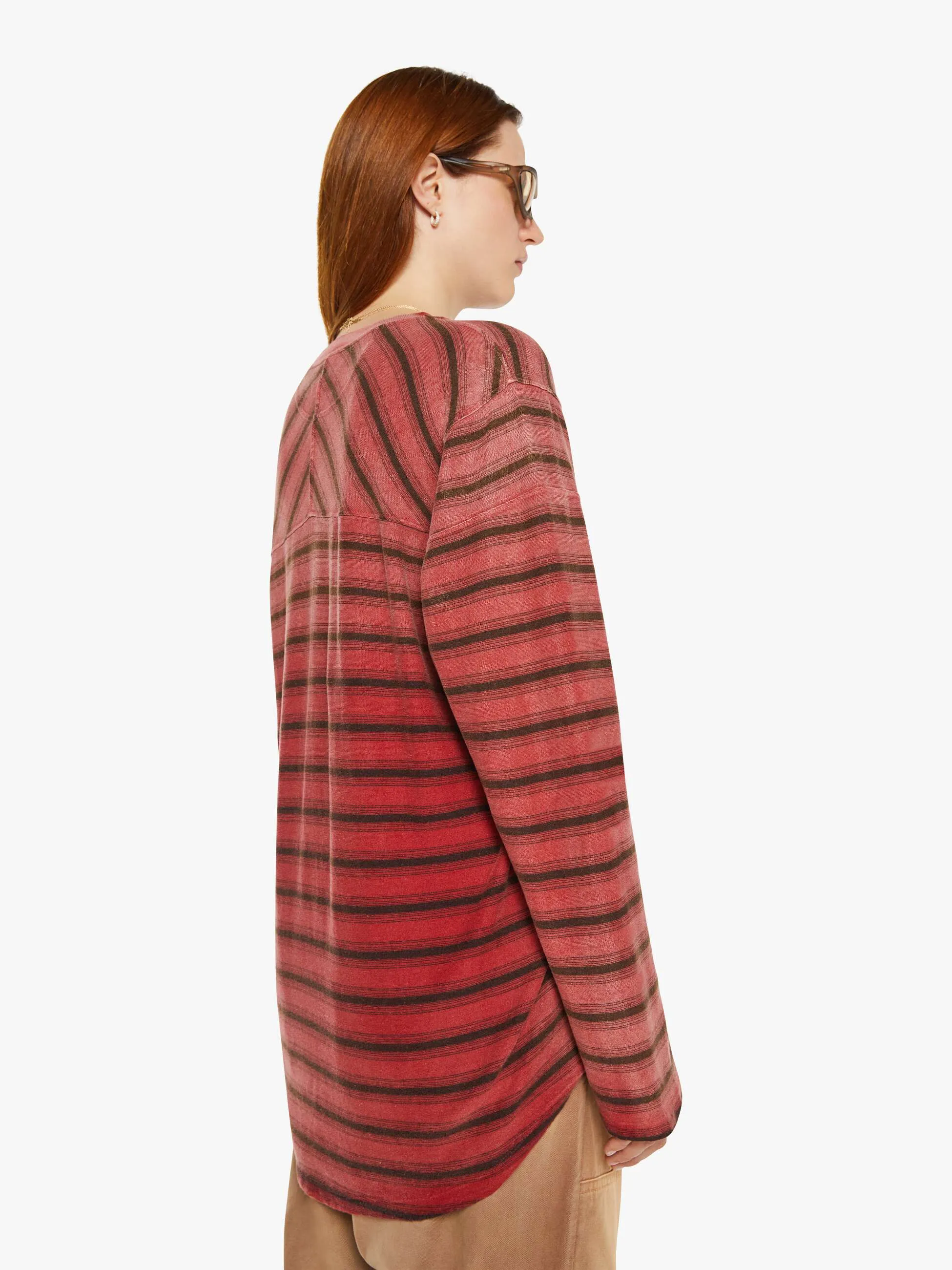 Dr. Collectors Derrick Tee Stripes - Antique Red sold by MOTHER product image thumbnail 4