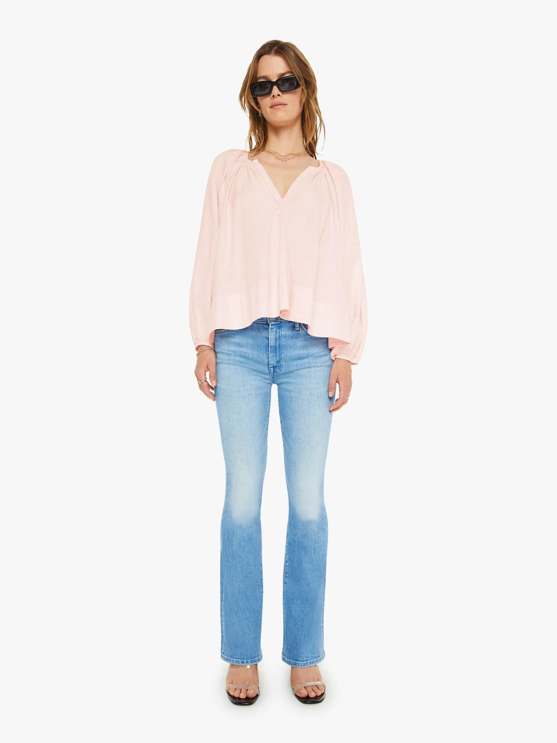 XiRENA Harris Top - Pink Dew sold by MOTHER product image thumbnail 5
