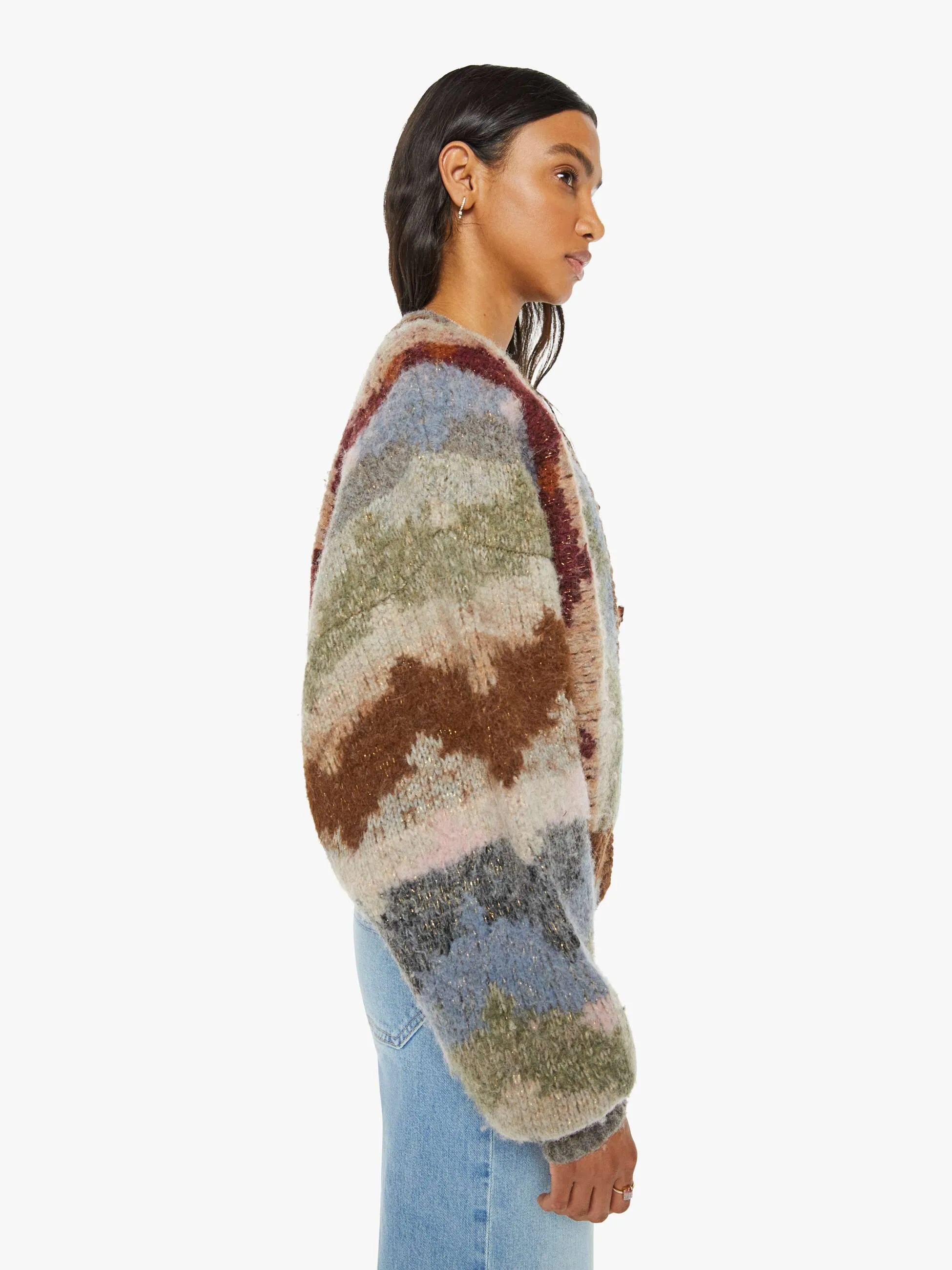 The Soaring High Cardigan - Bumpy Trails sold by MOTHER product image thumbnail 3