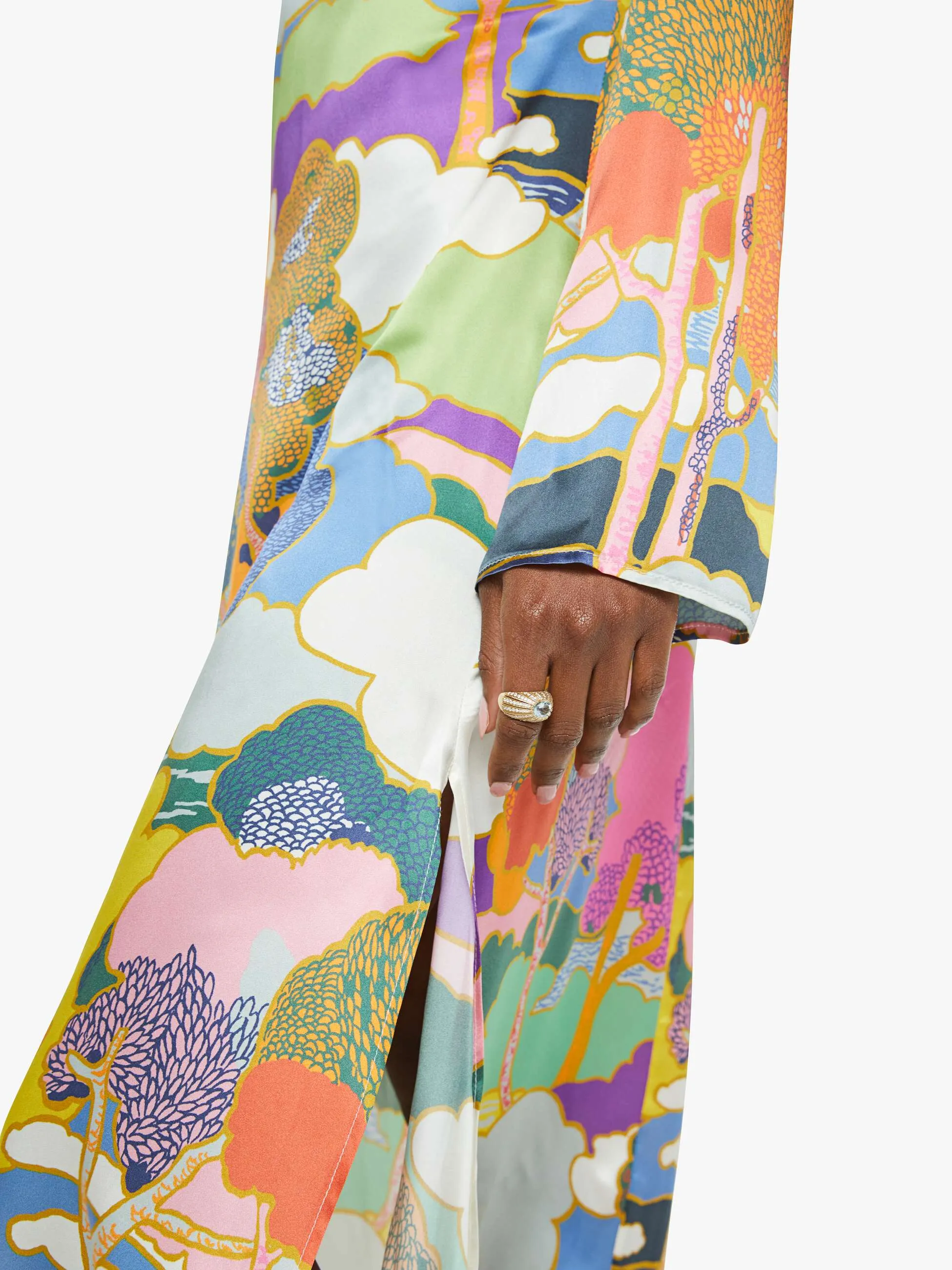 Alix Of Bohemia Nia Dress - Aurora sold by MOTHER product image thumbnail 5